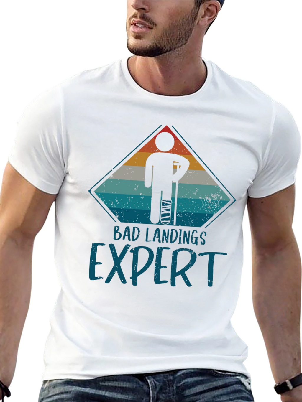Bad Landings Expert Graphic T-Shirt