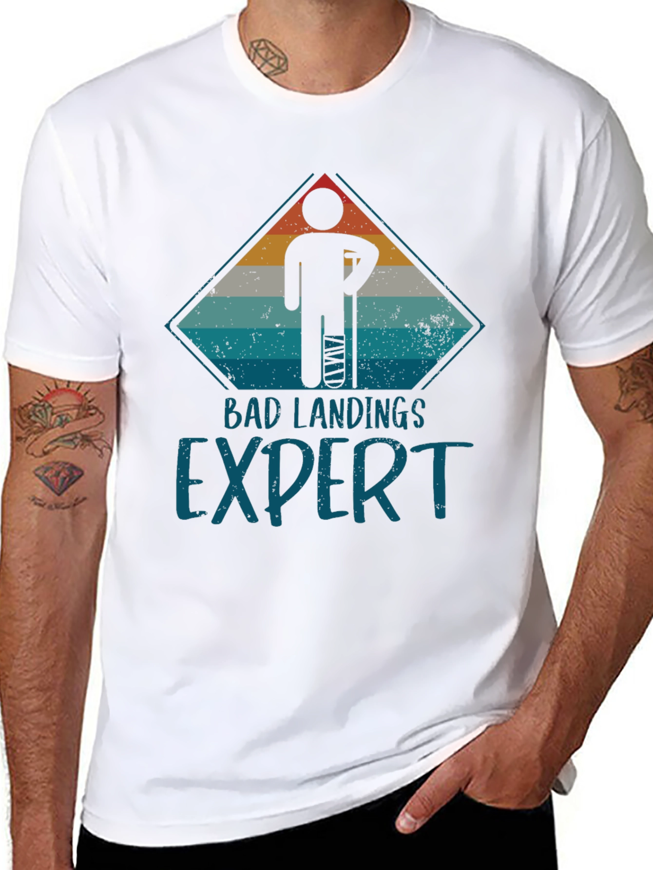 Bad Landings Expert Graphic T-Shirt
