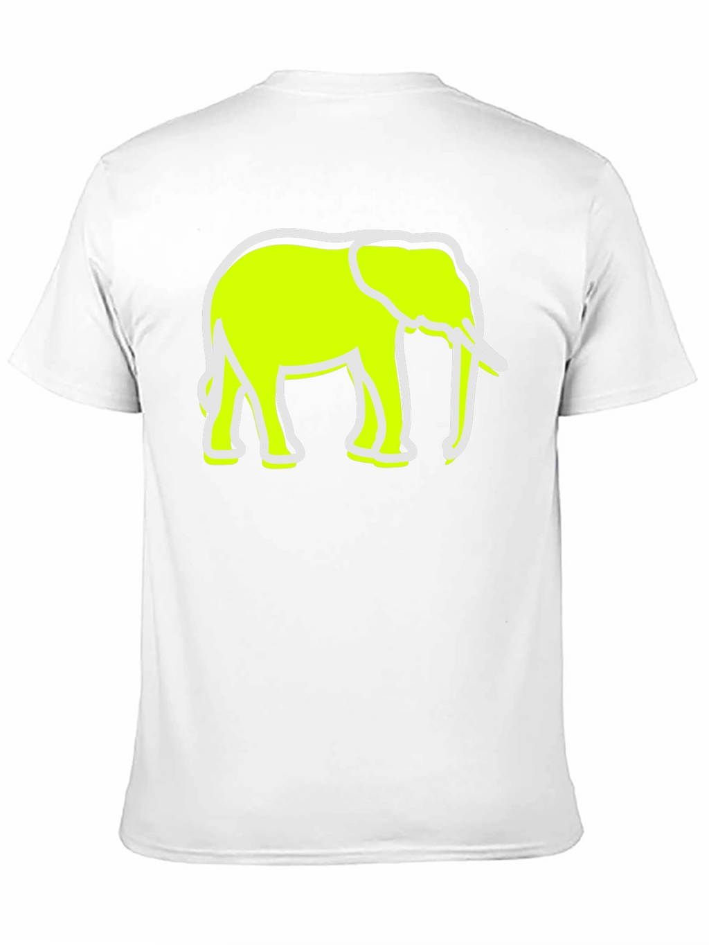 Elephant Graphic Tee - Black Casual Shirt