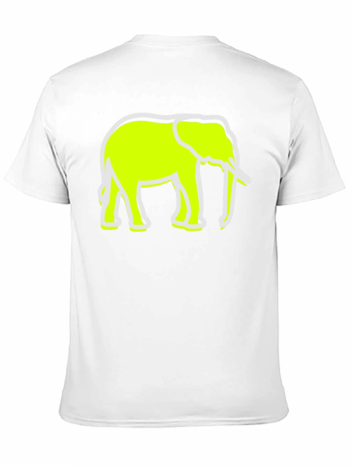 Elephant Graphic Tee - Black Casual Shirt