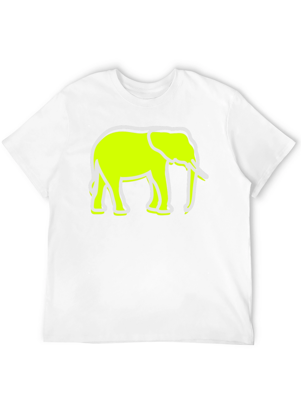 Elephant Graphic Tee - Black Casual Shirt