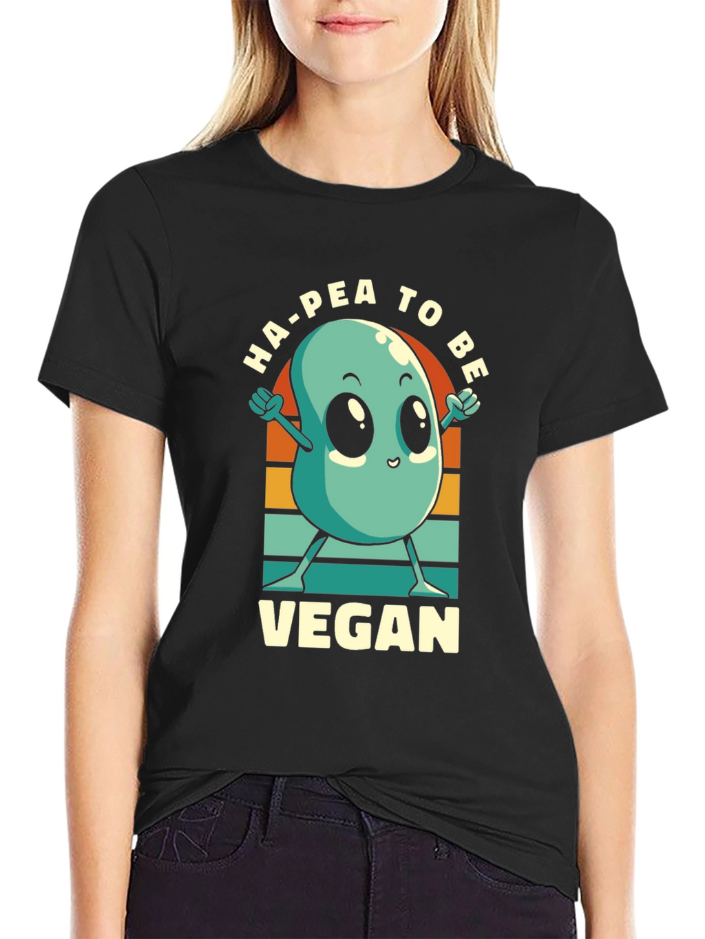 Ha-Pea To Be Vegan T-Shirt