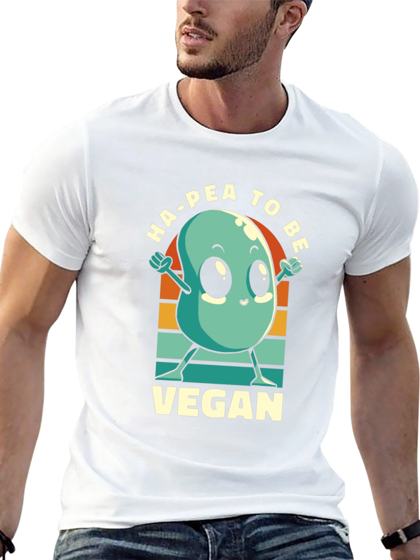 Ha-Pea To Be Vegan T-Shirt