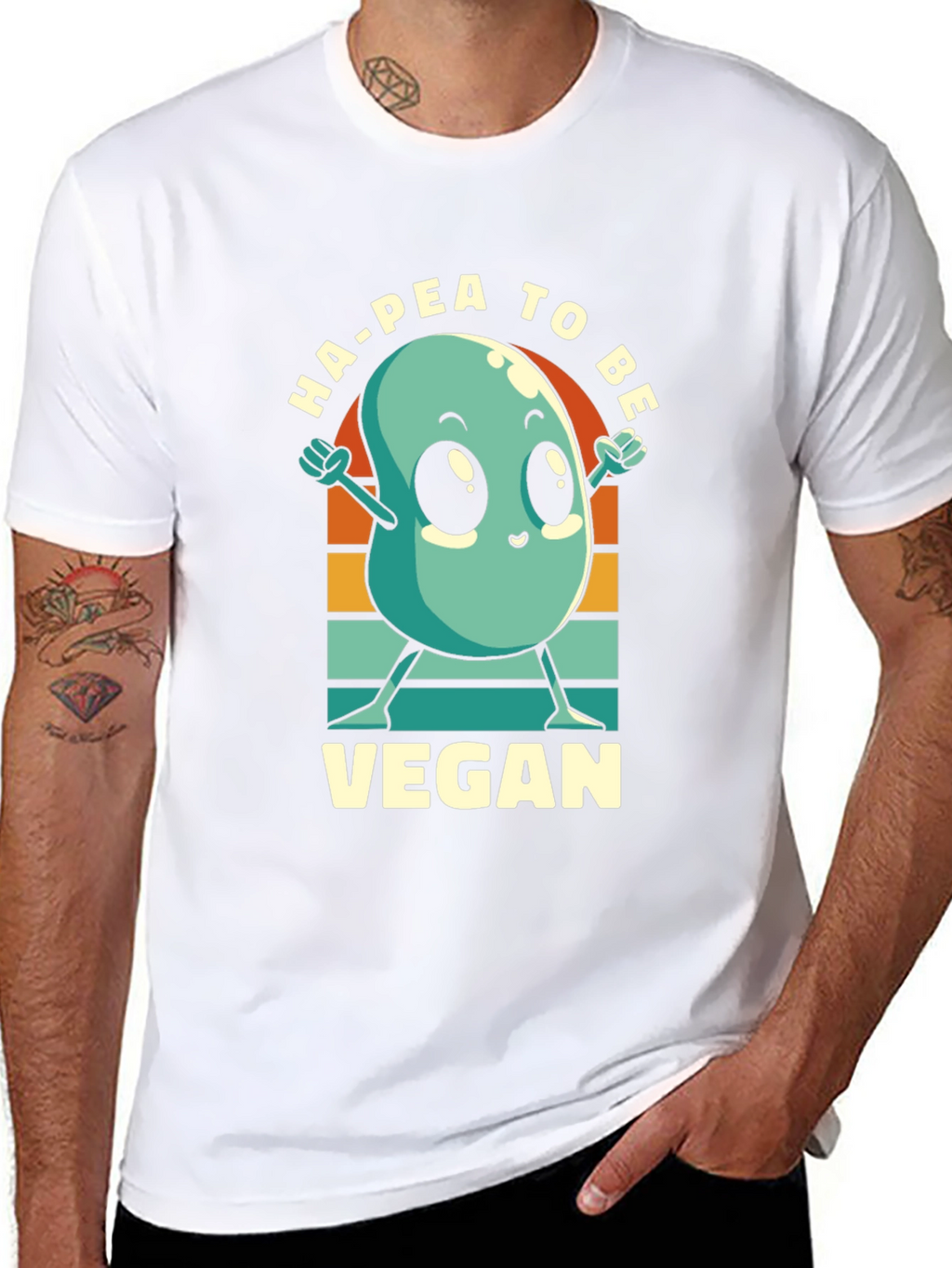 Ha-Pea To Be Vegan T-Shirt