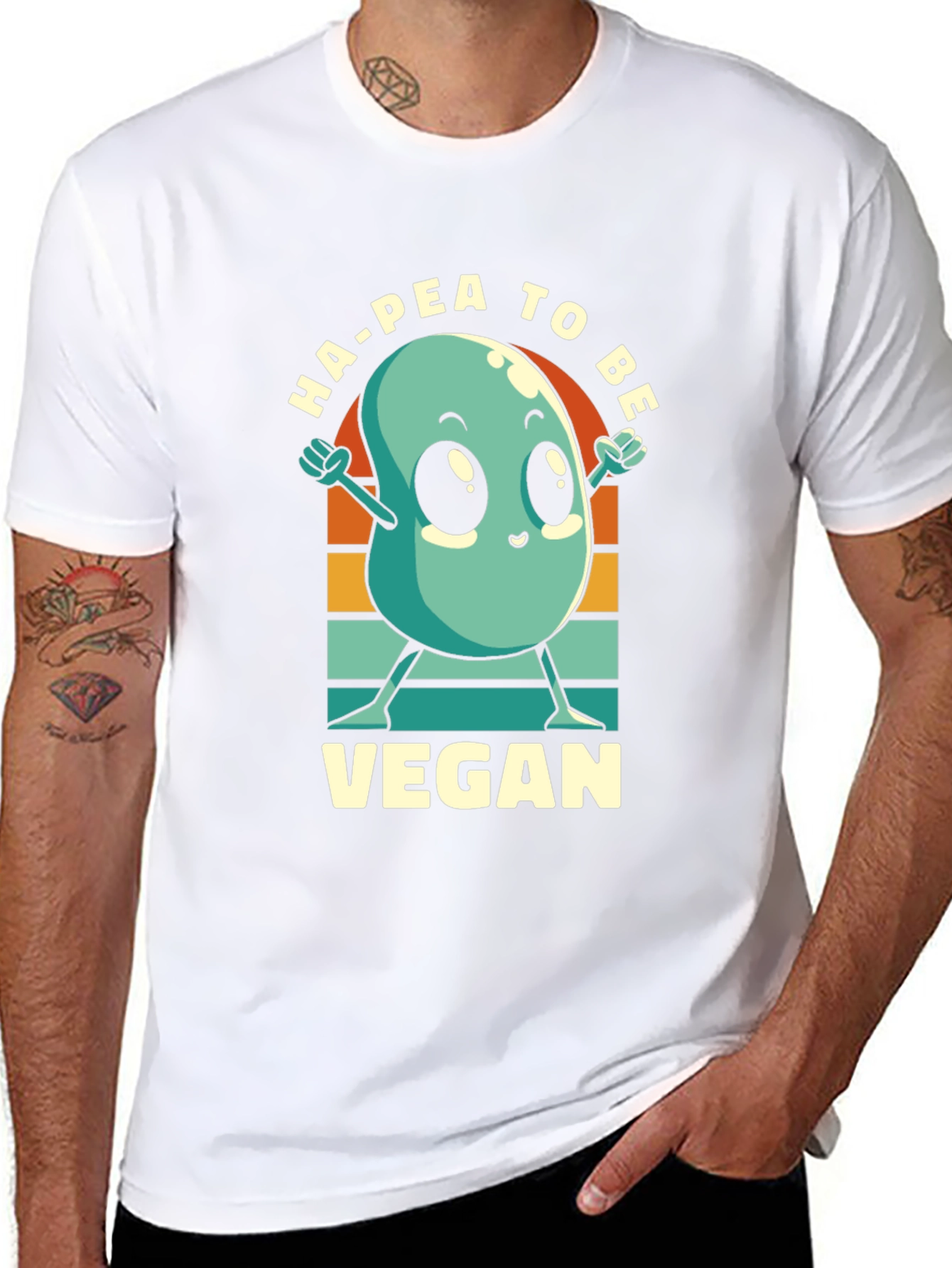 Ha-Pea To Be Vegan T-Shirt