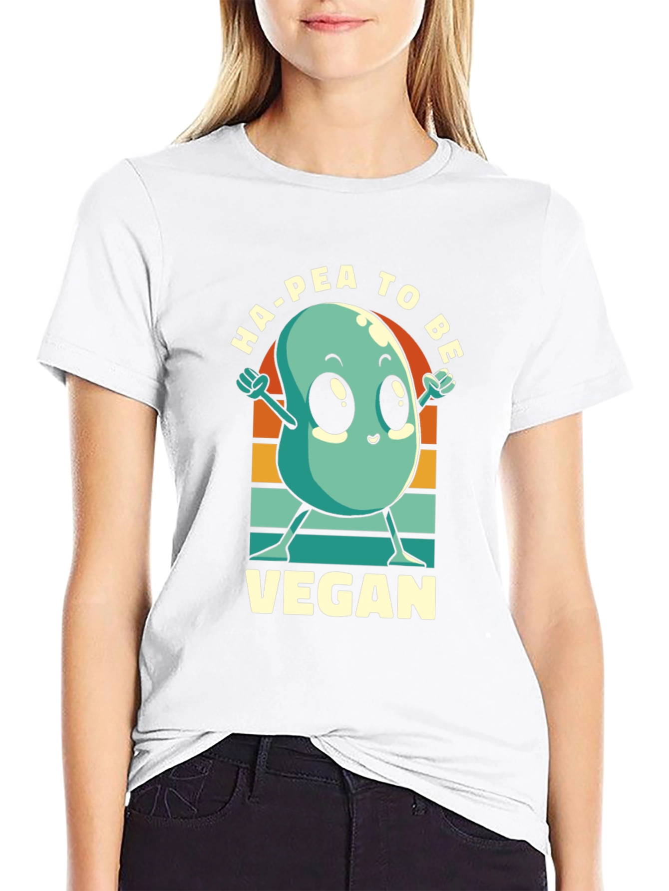 Ha-Pea To Be Vegan T-Shirt