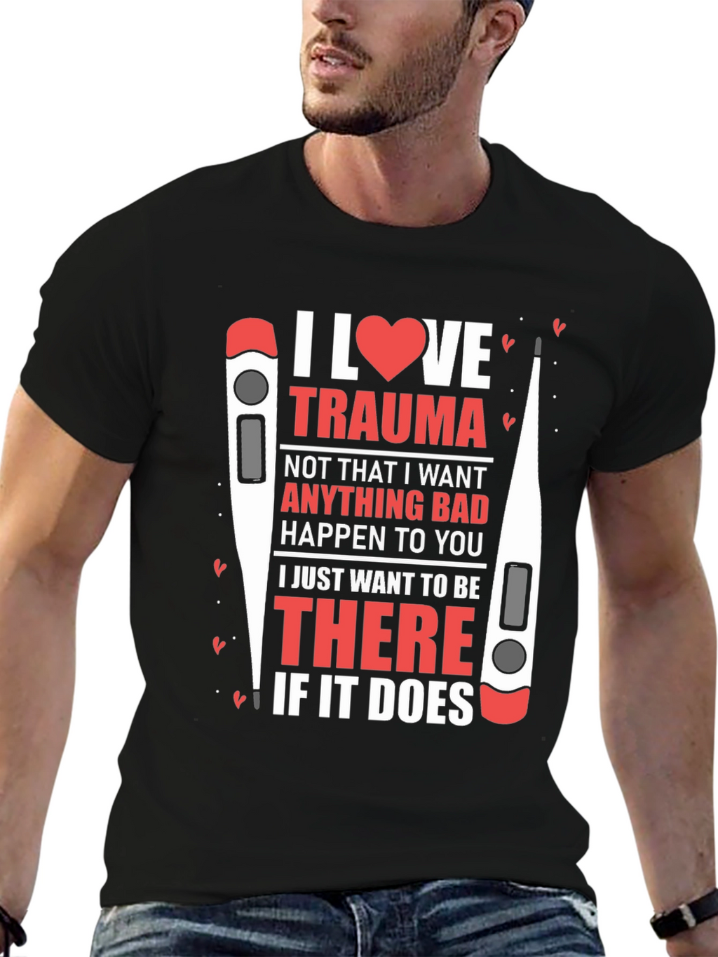 I Heart Trauma T-Shirt - Medical Humor