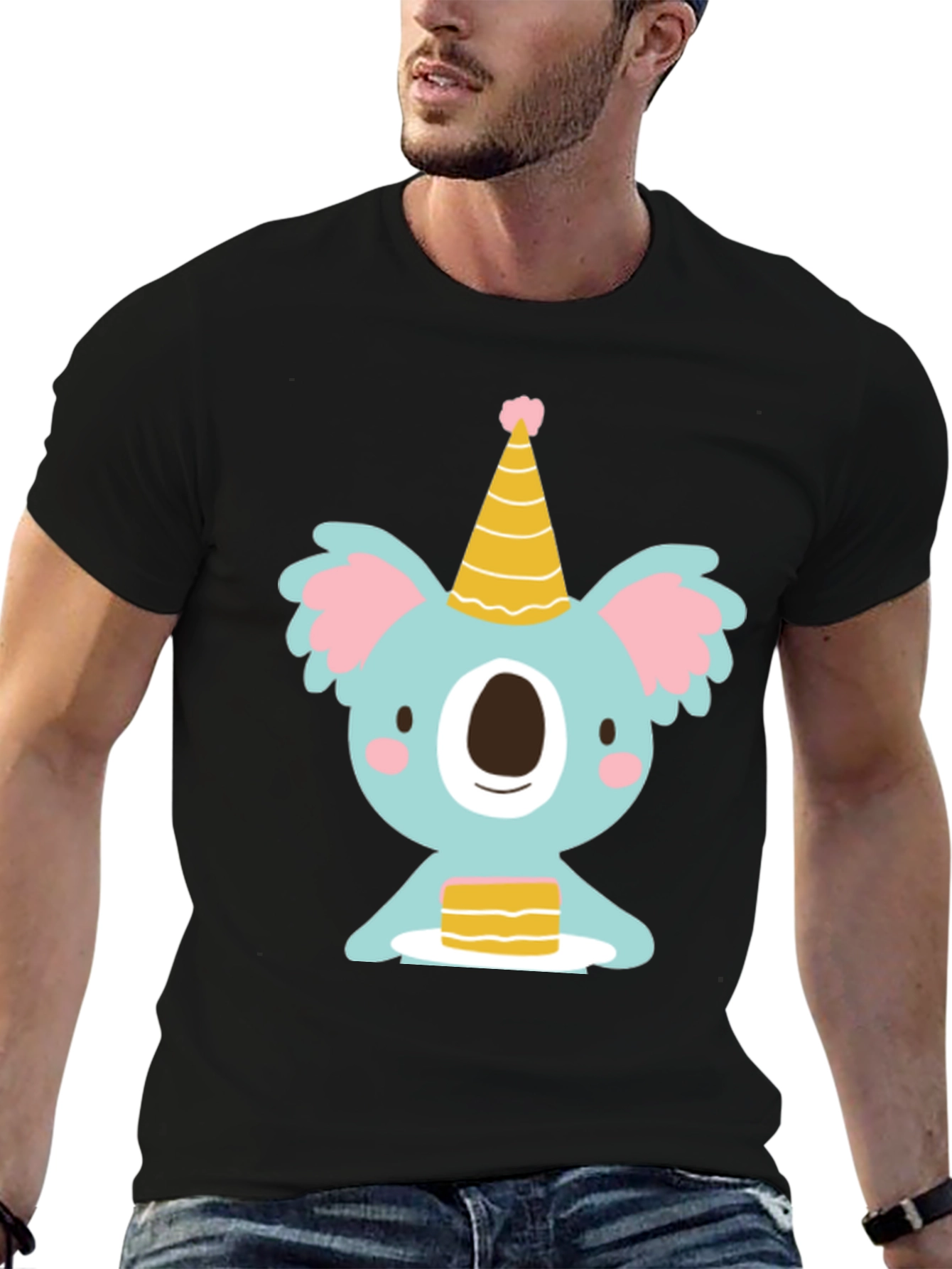 Koala Birthday Party T-Shirt - Cute Cartoon Tee