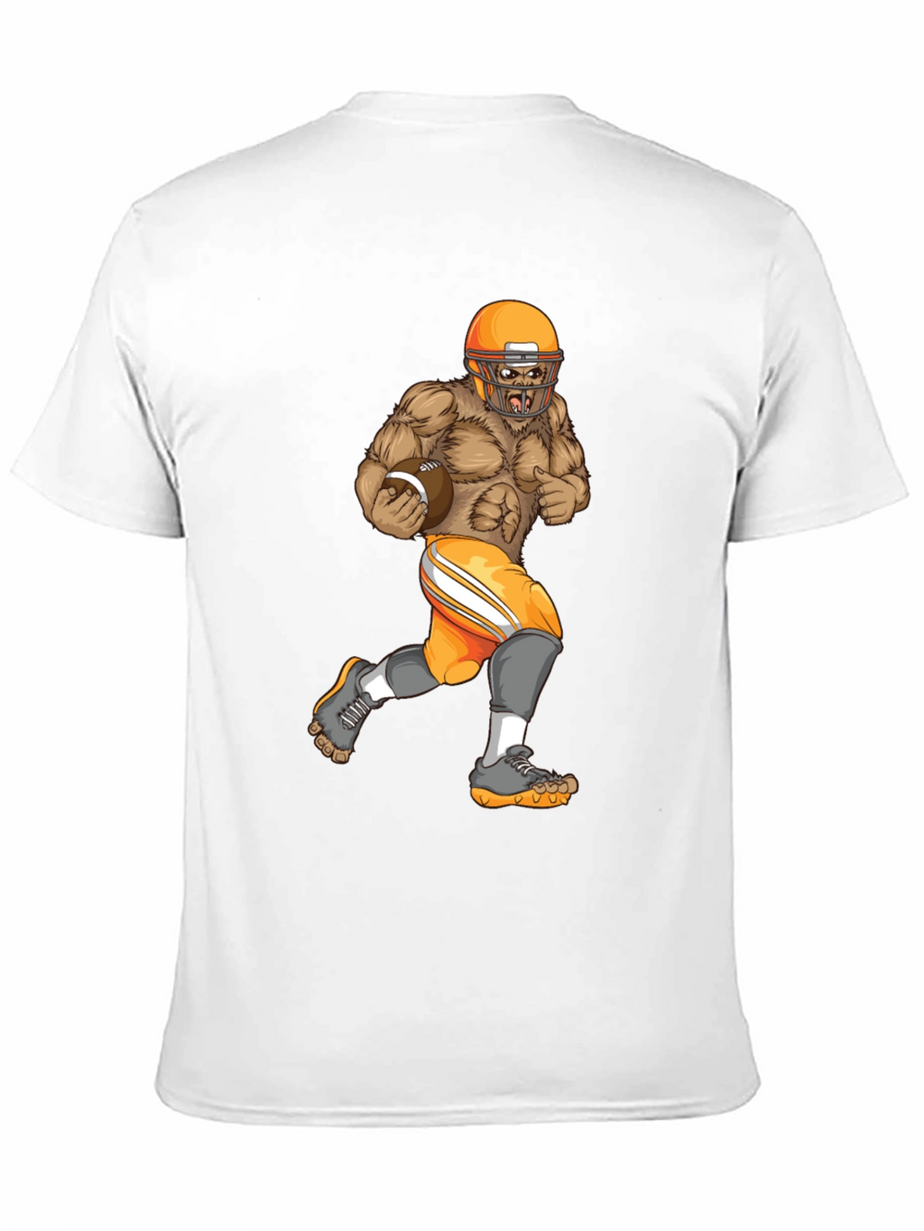 Gorilla Football Player T-Shirt