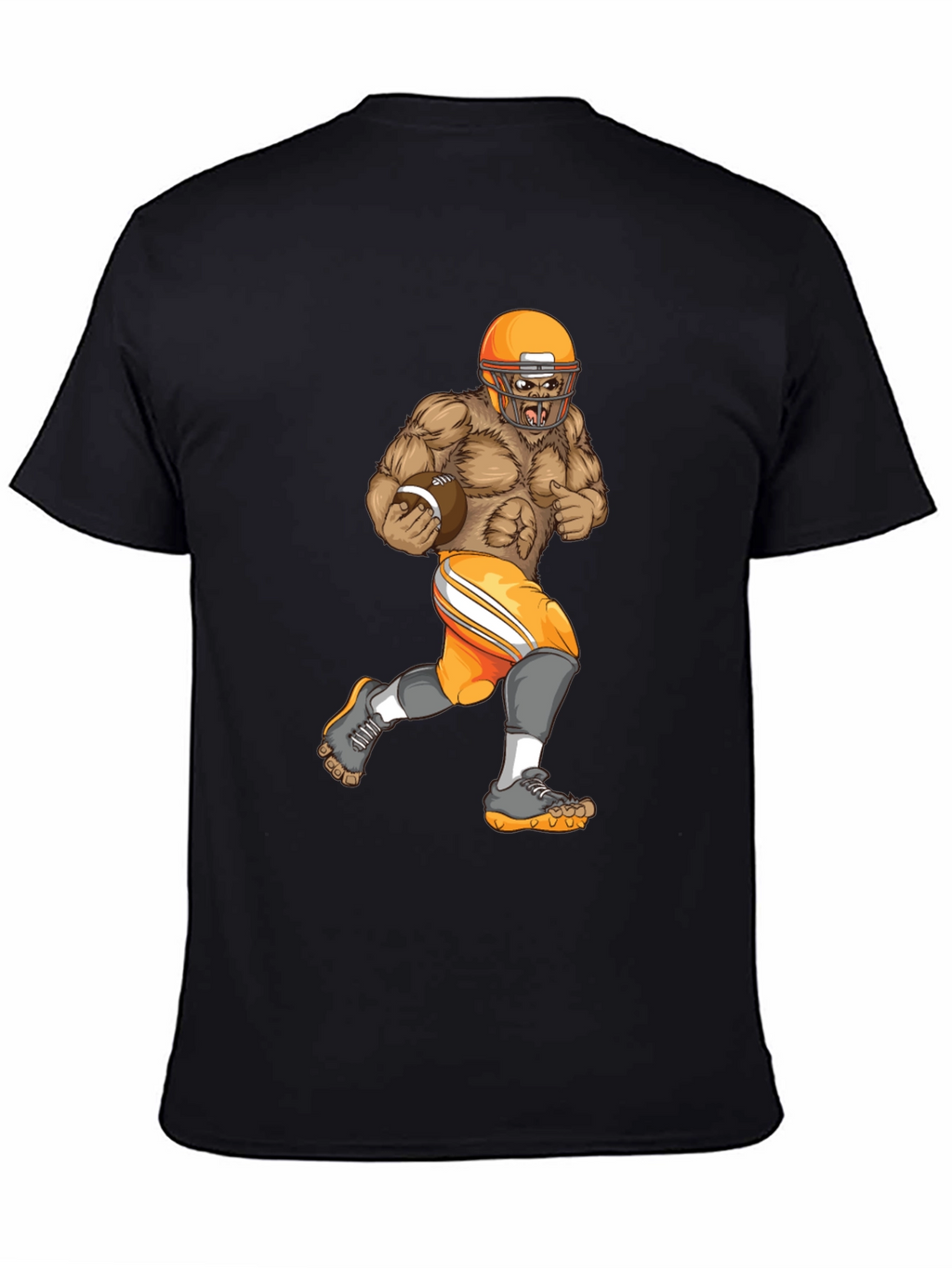 Gorilla Football Player T-Shirt