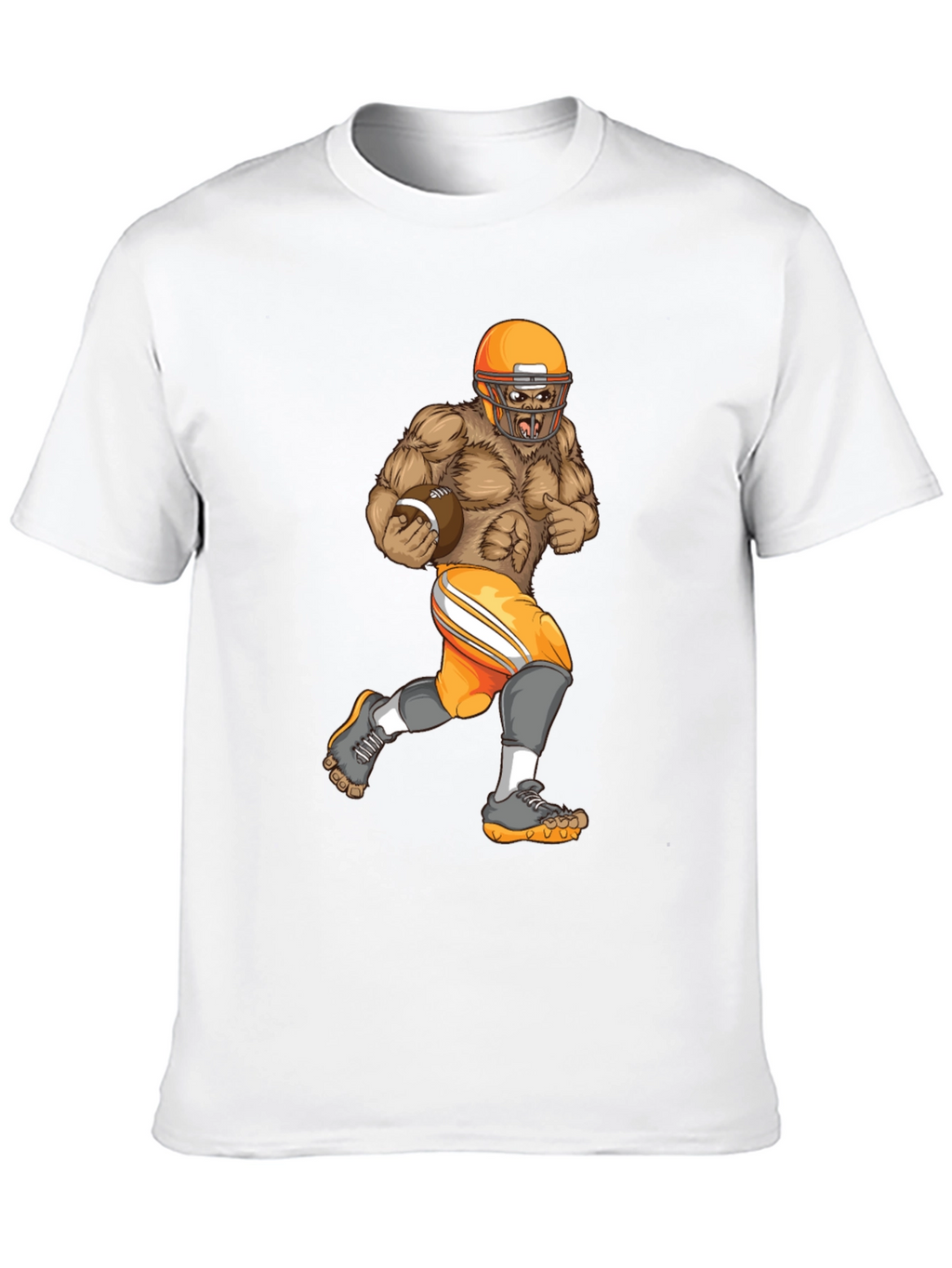 Gorilla Football Player T-Shirt