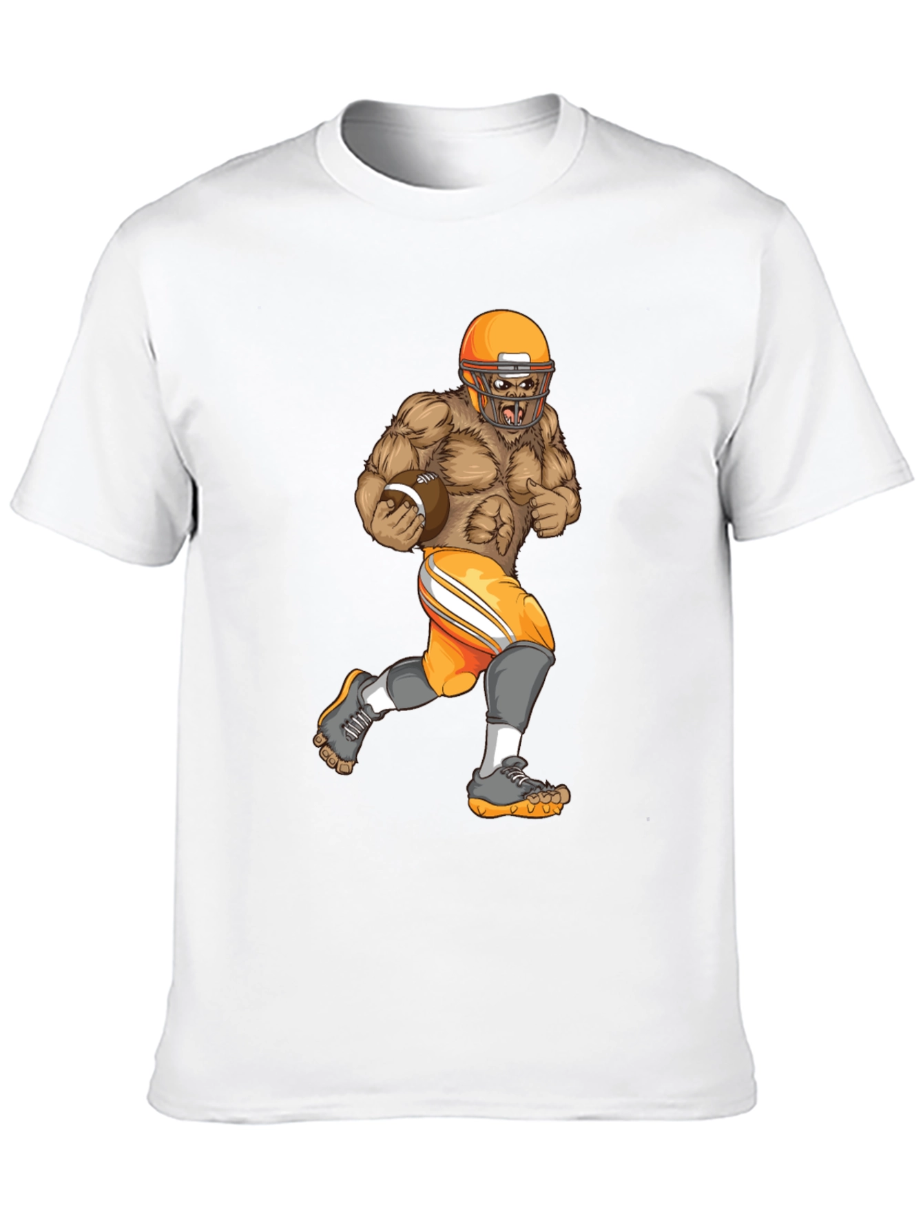 Gorilla Football Player T-Shirt