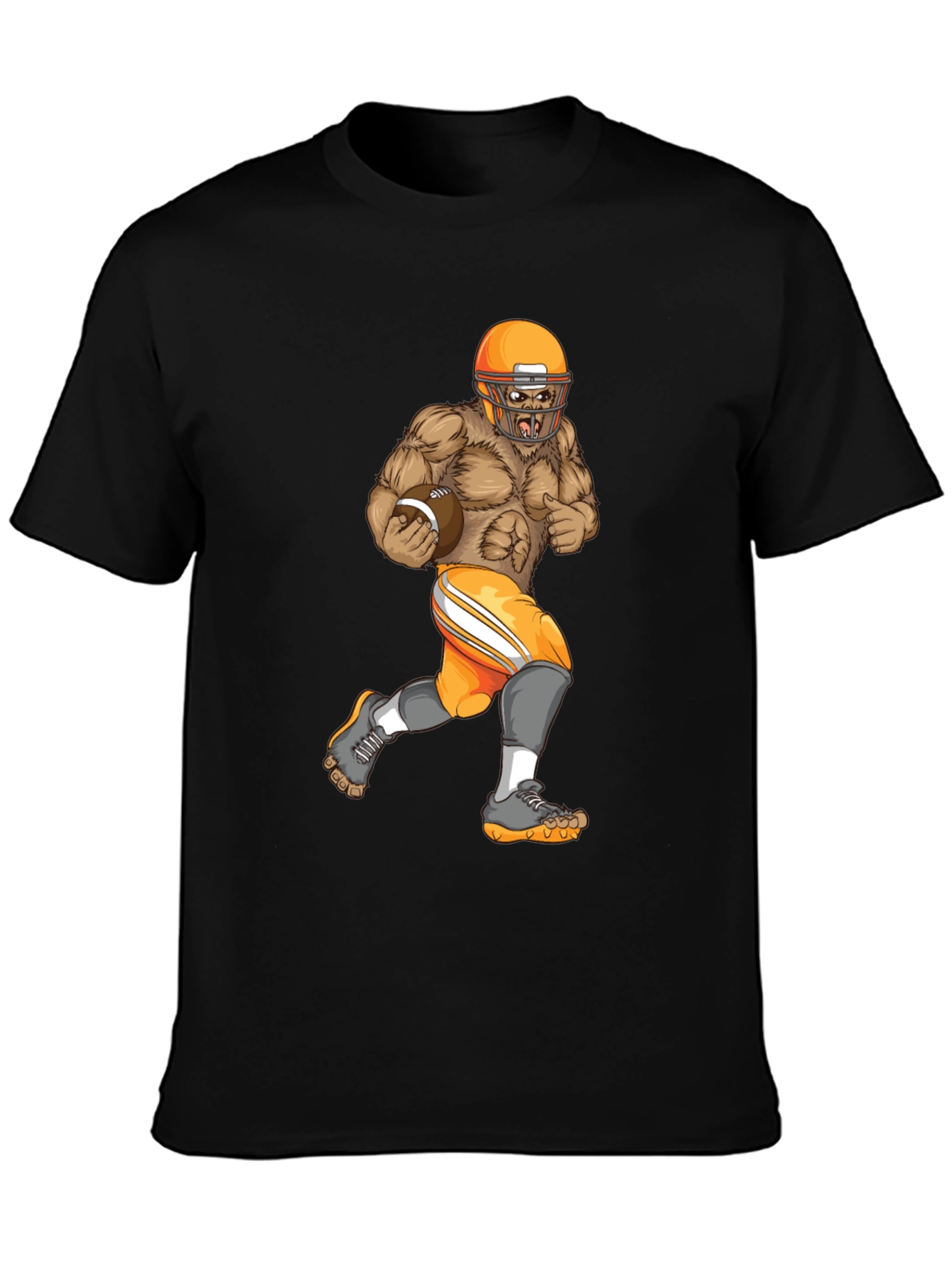 Gorilla Football Player T-Shirt