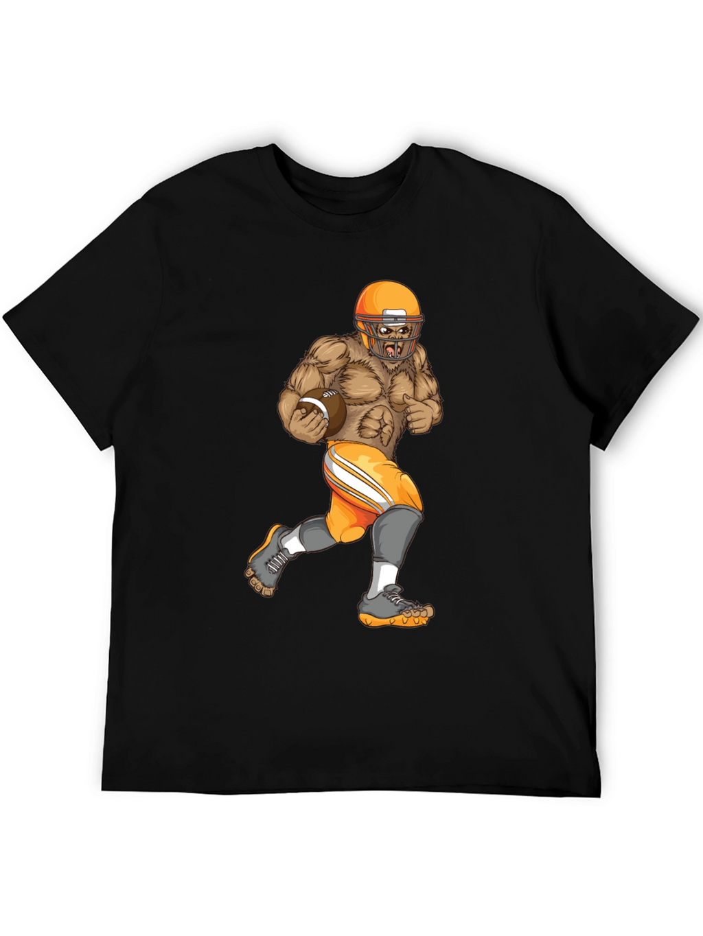 Gorilla Football Player T-Shirt