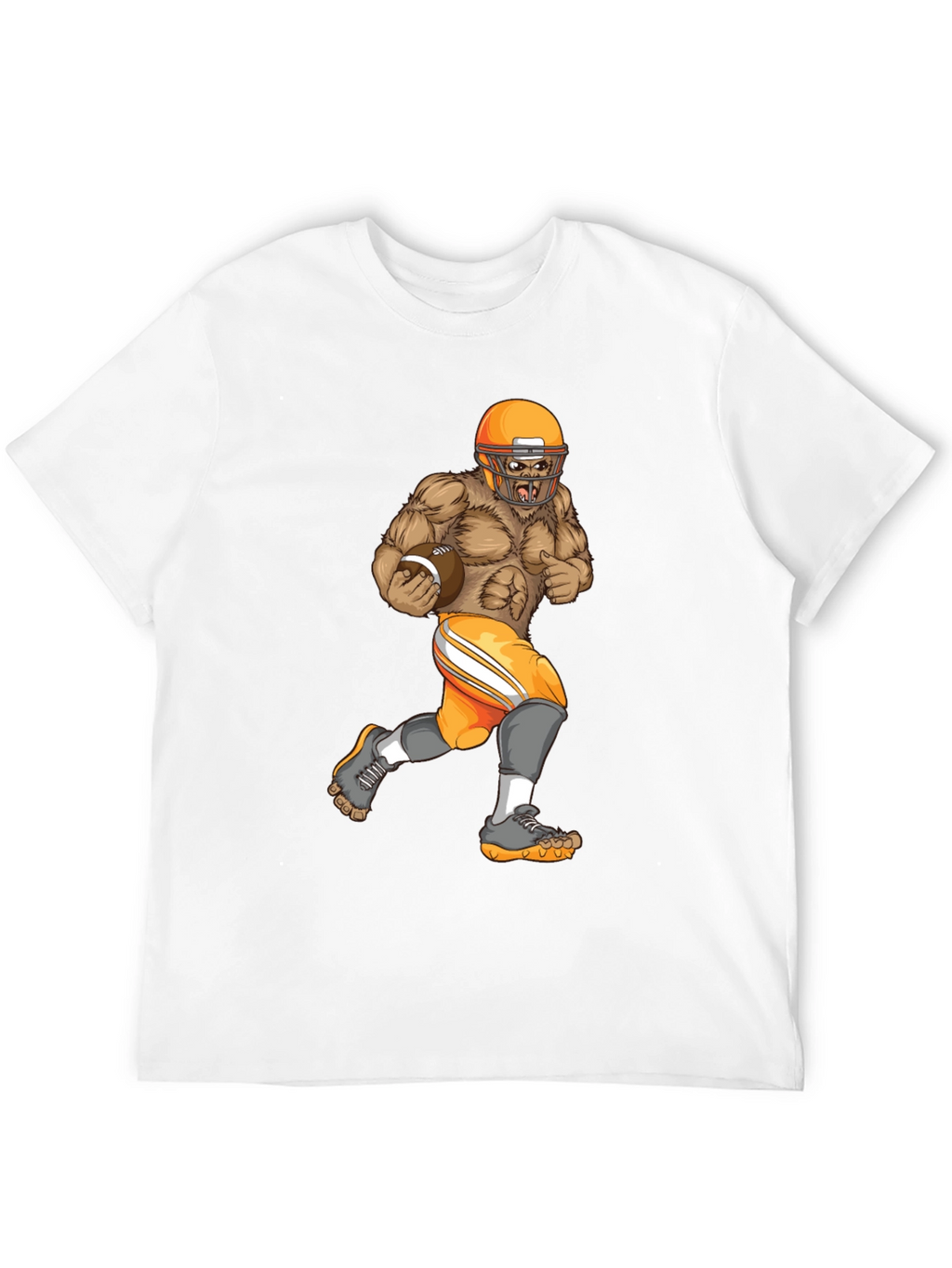 Gorilla Football Player T-Shirt