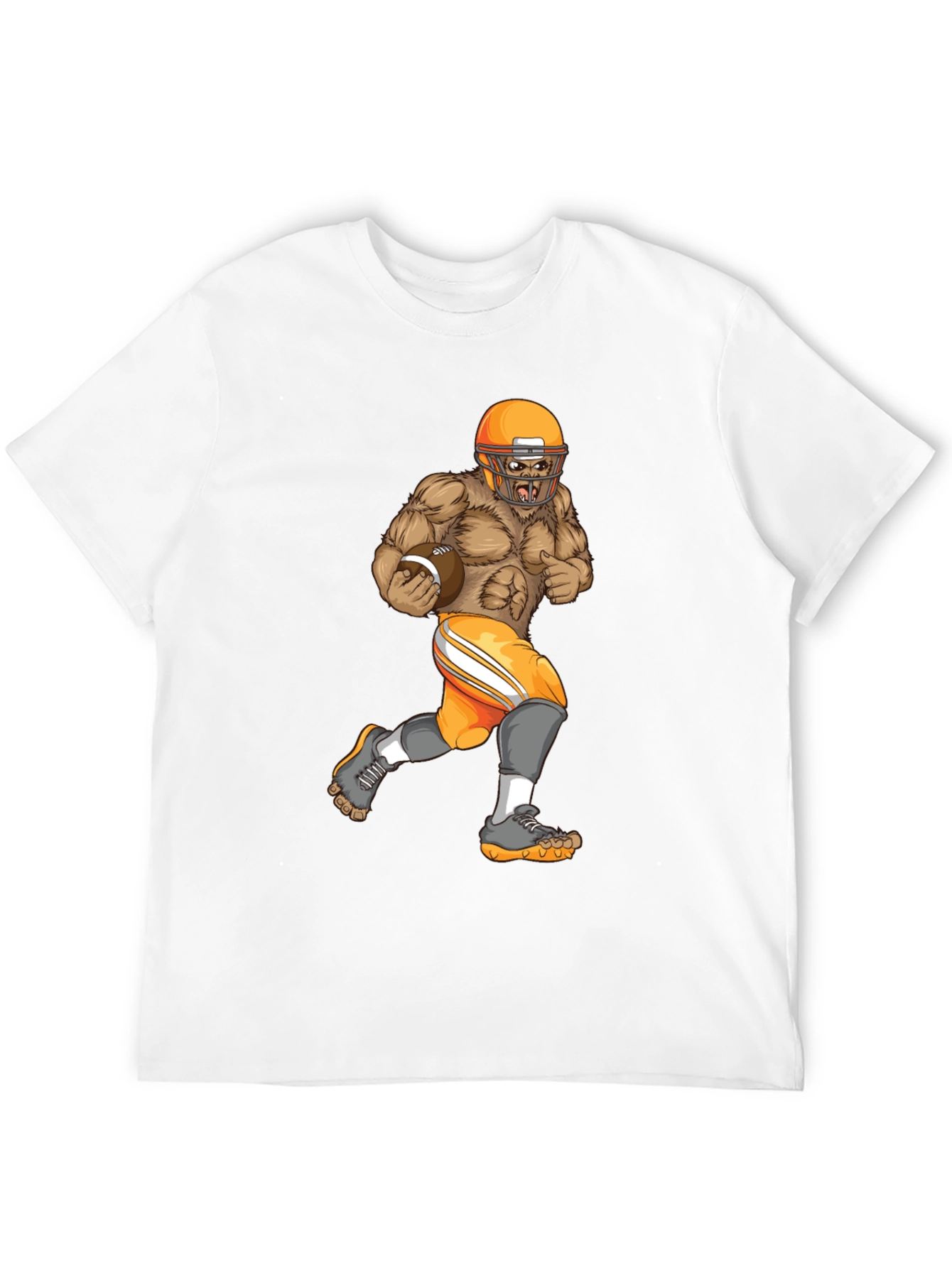 Gorilla Football Player T-Shirt