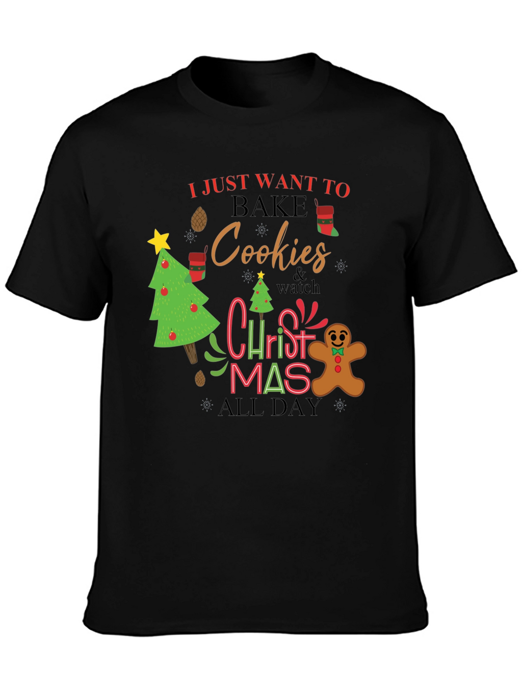 Christmas Baking Cookies T-Shirt