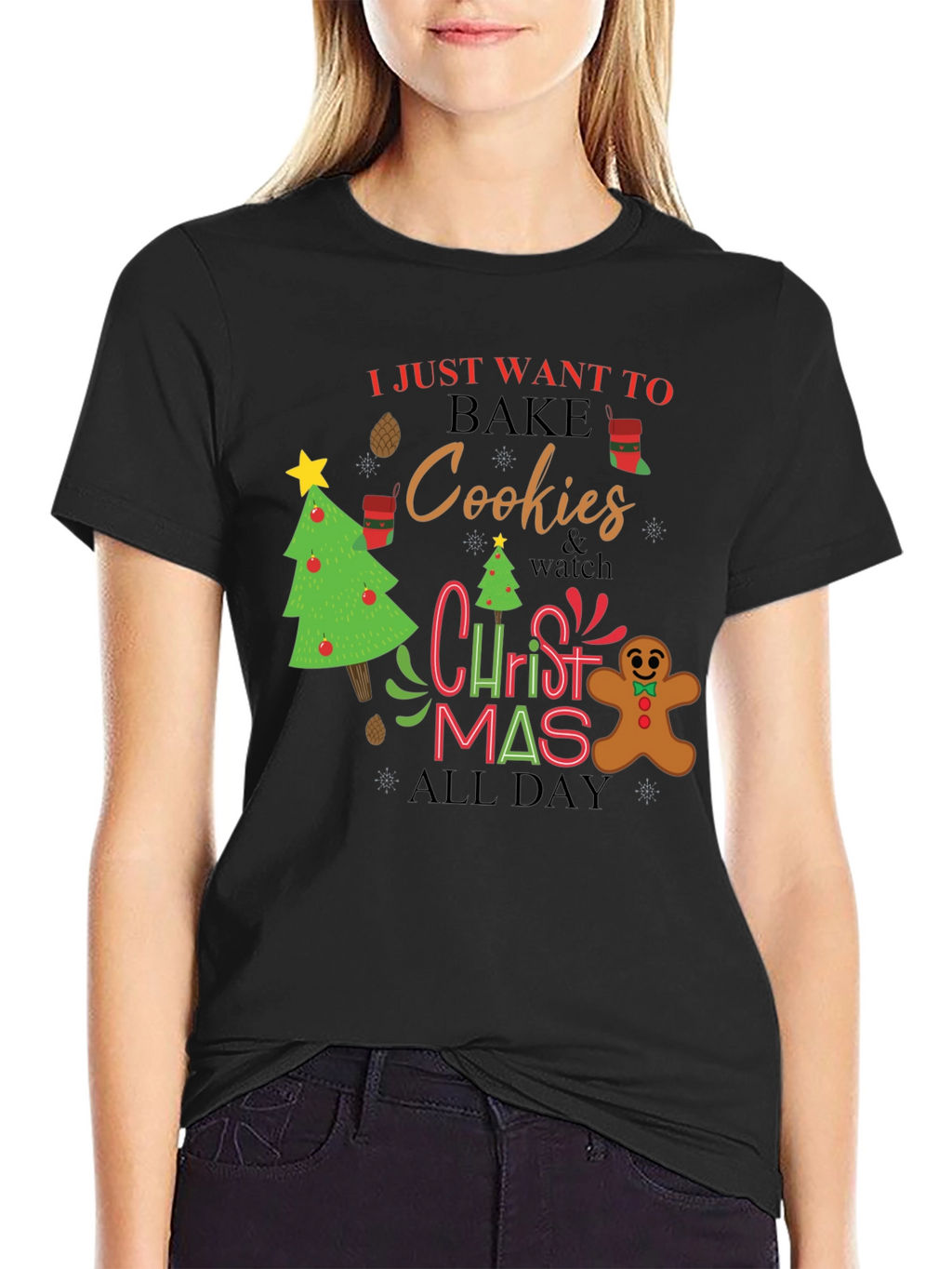 Christmas Baking Cookies T-Shirt