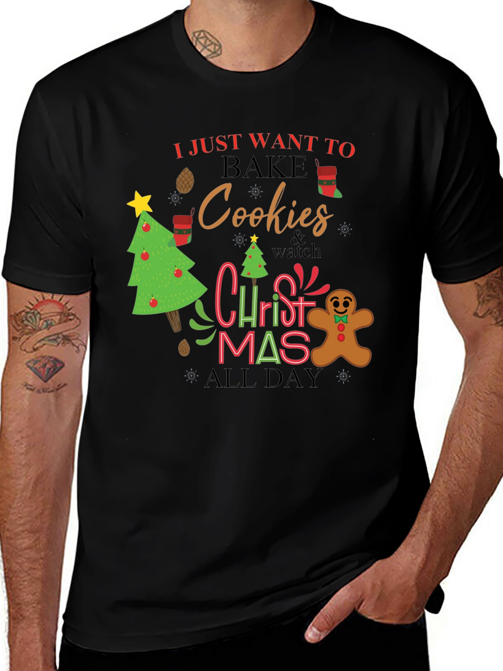 Christmas Baking Cookies T-Shirt
