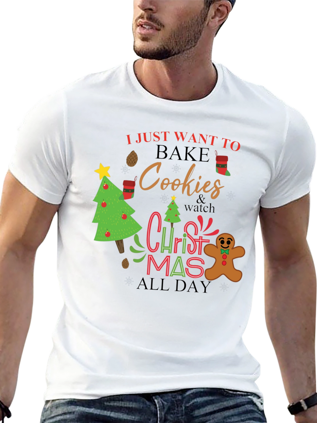 Christmas Baking Cookies T-Shirt