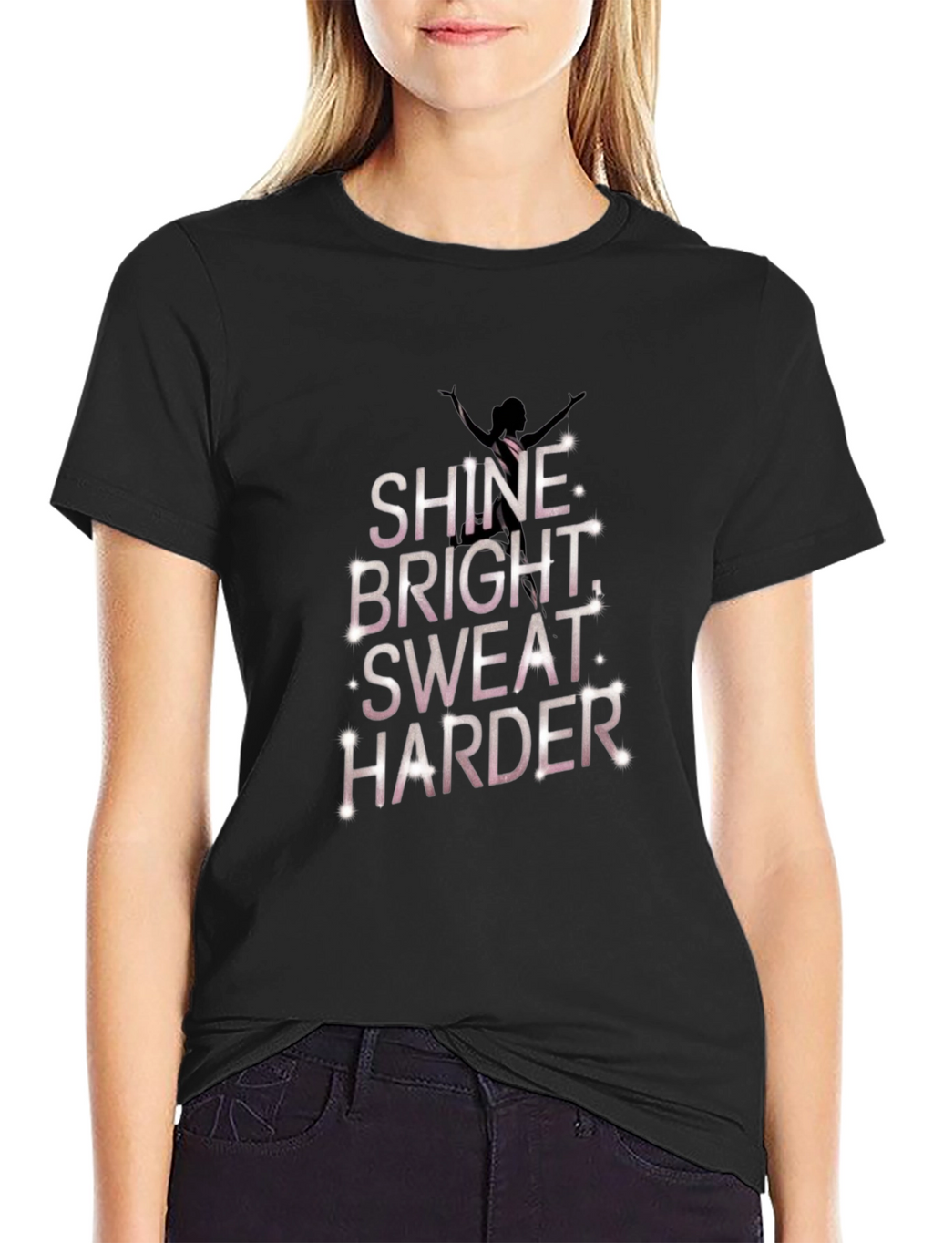 Shine Bright Graphic Tee - Motivational T-Shirt
