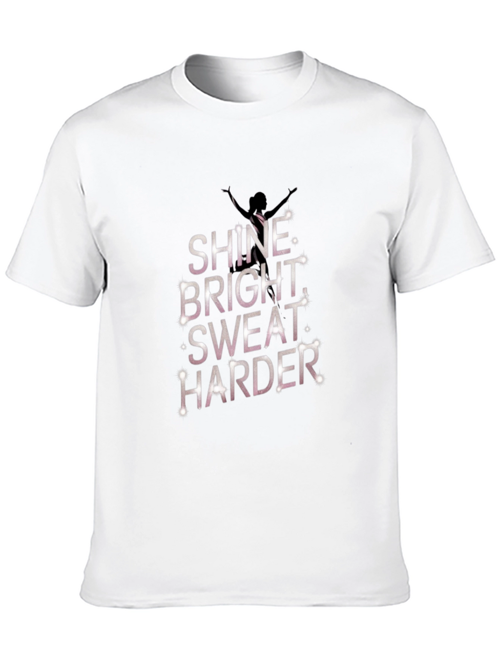 Shine Bright Graphic Tee - Motivational T-Shirt