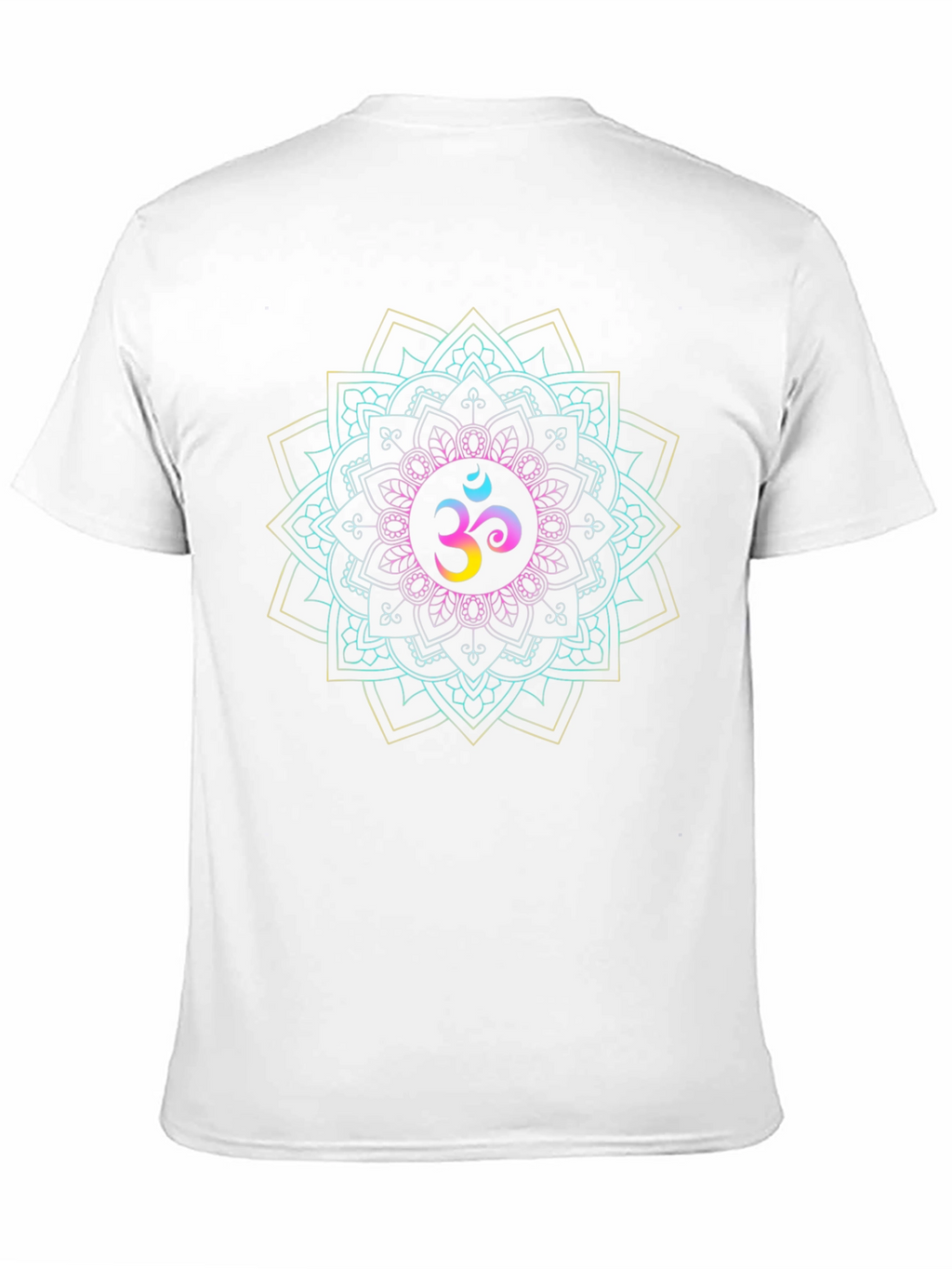 Om Mandala T-Shirt - Spiritual Geometric Design