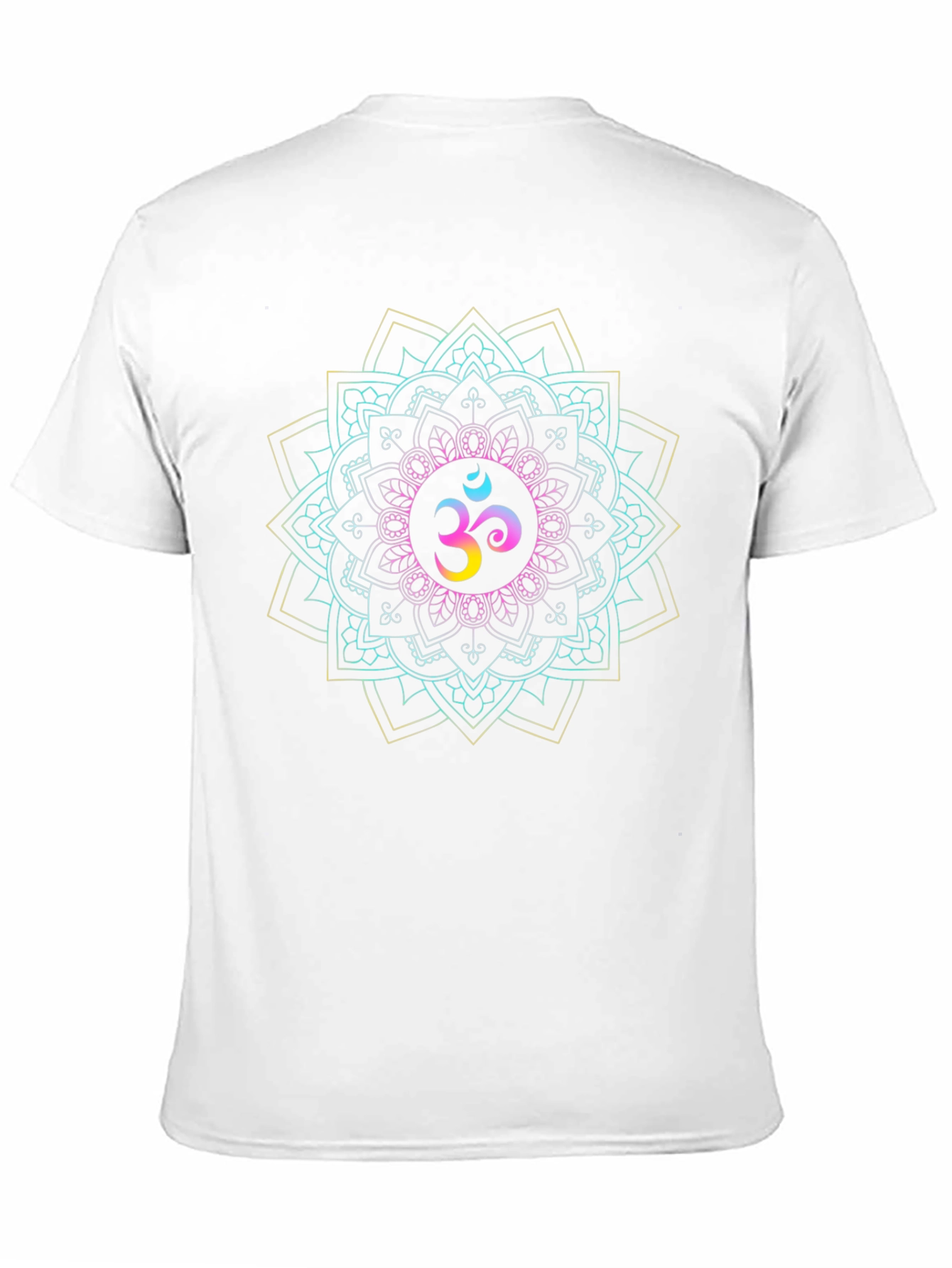Om Mandala T-Shirt - Spiritual Geometric Design