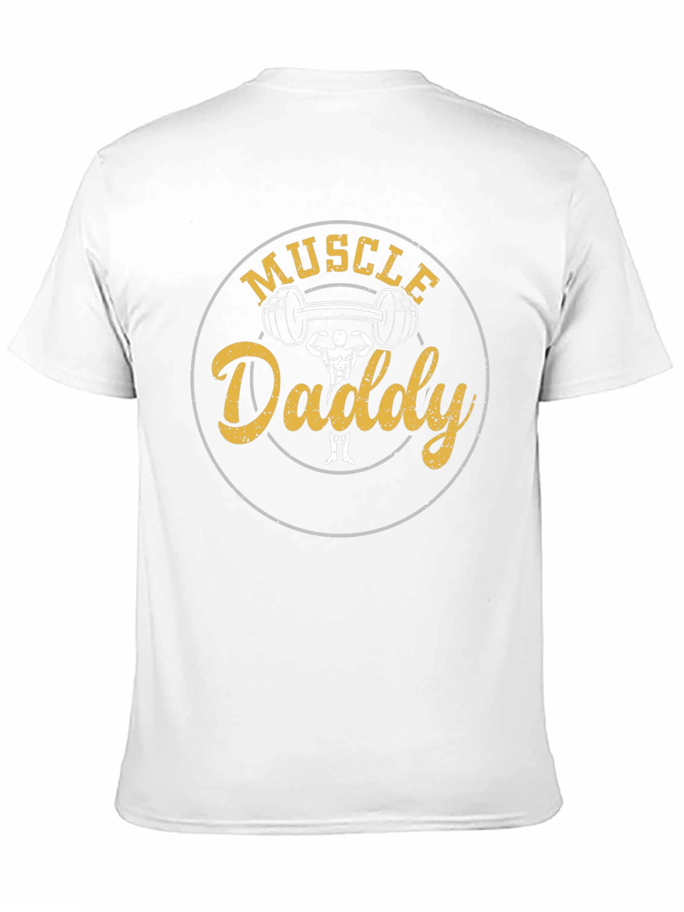 Muscle Daddy Graphic Tee - Black