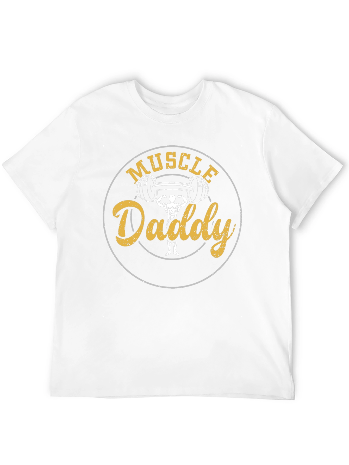 Muscle Daddy Graphic Tee - Black