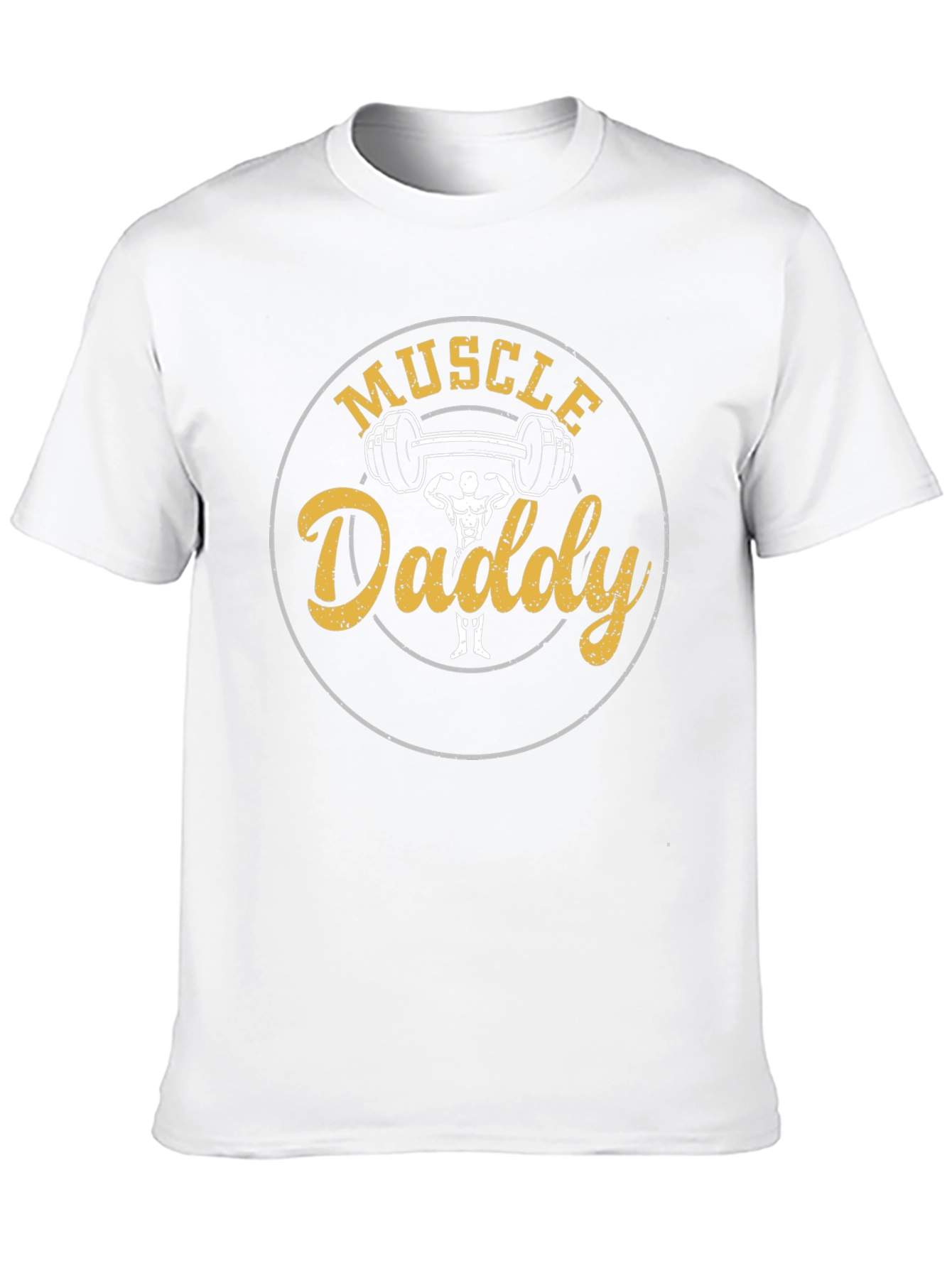 Muscle Daddy Graphic Tee - Black