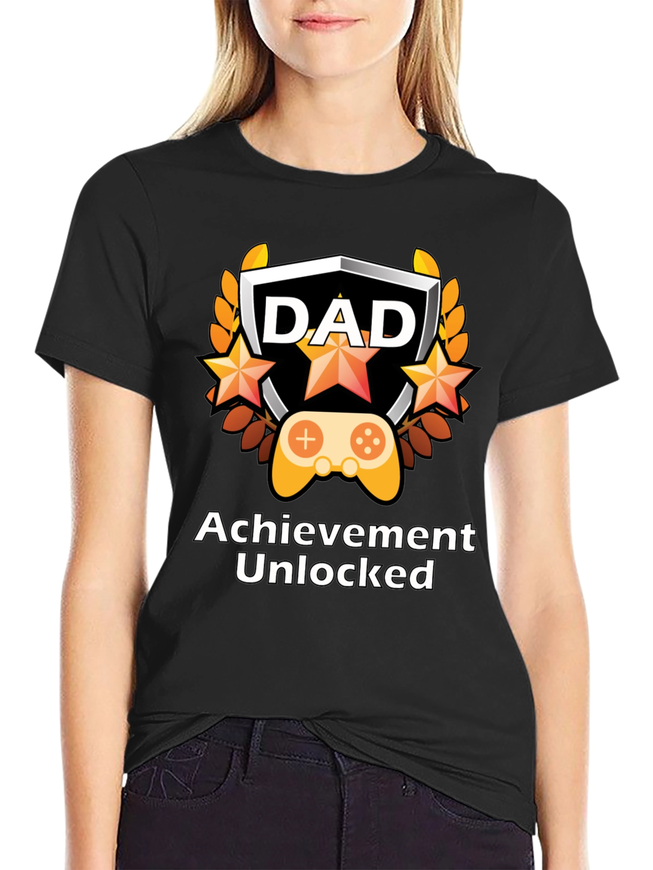 Dad Achievement Unlocked T-Shirt