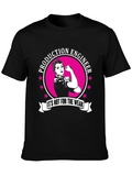 Production Engineer T-Shirt - Rosie the Riveter Style