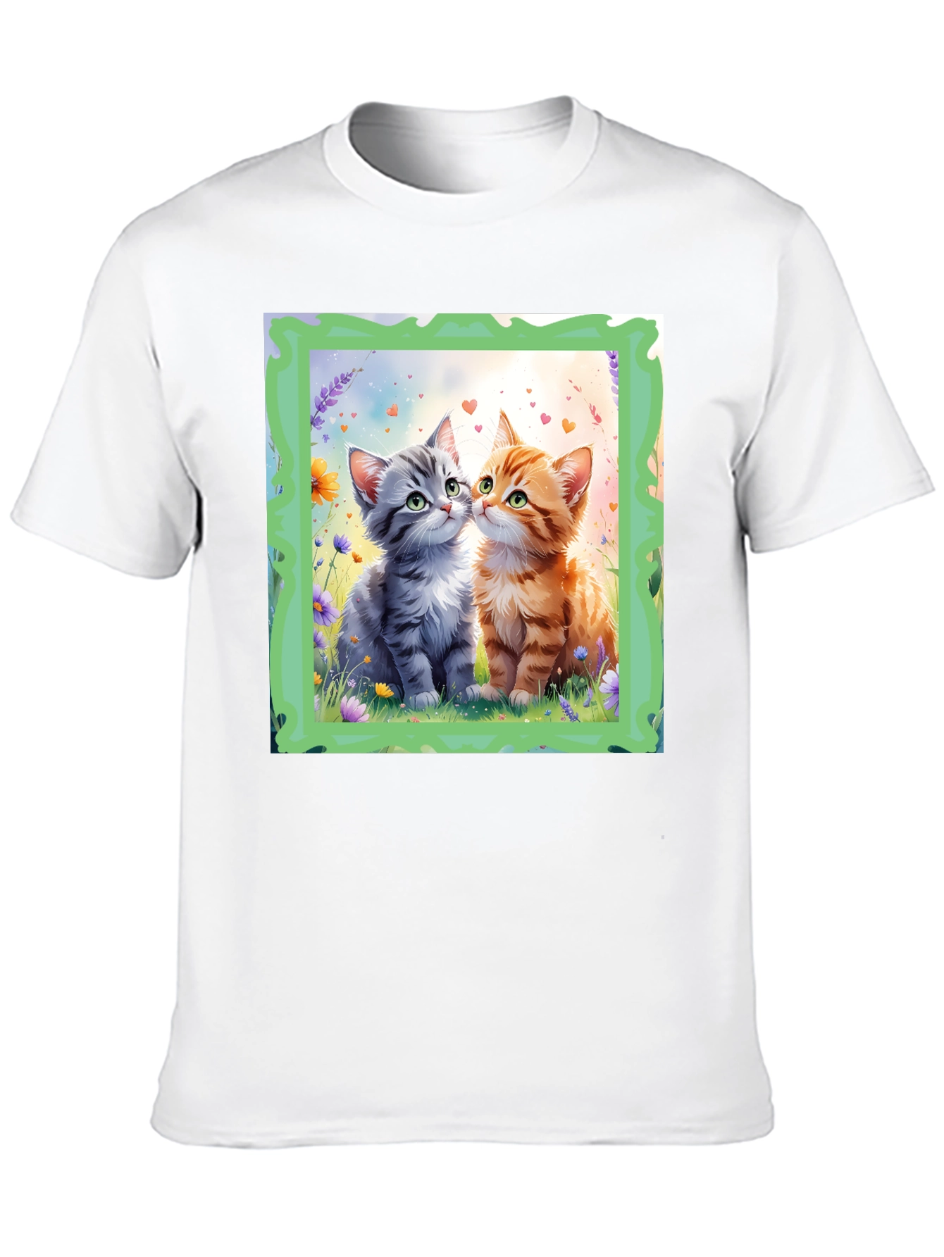 Cute Kitten Love Graphic Tee