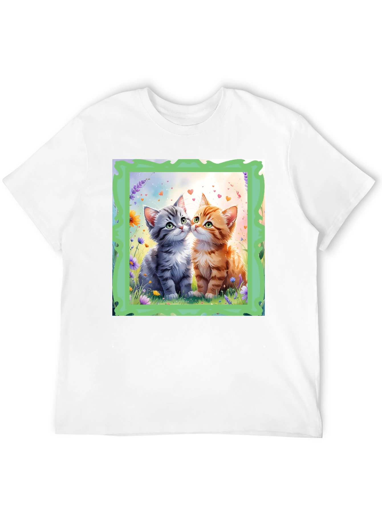 Cute Kitten Love Graphic Tee