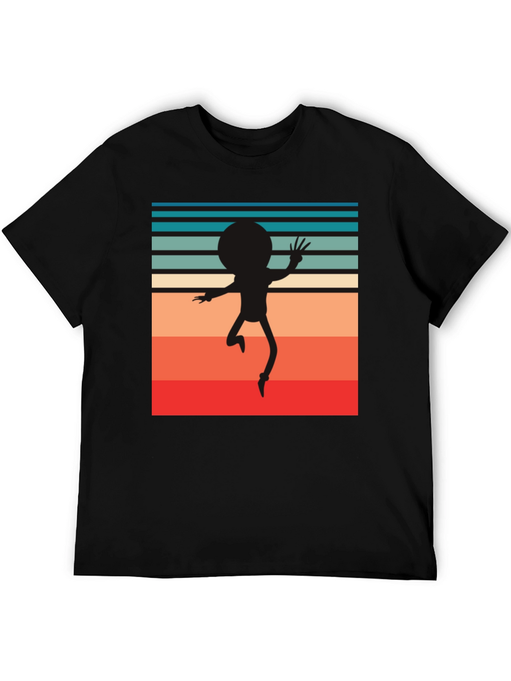 Retro Morty Silhouette T-Shirt