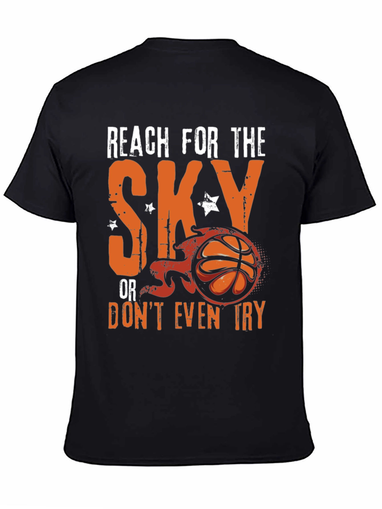 Reach For The Sky Basketball Graphic Tee