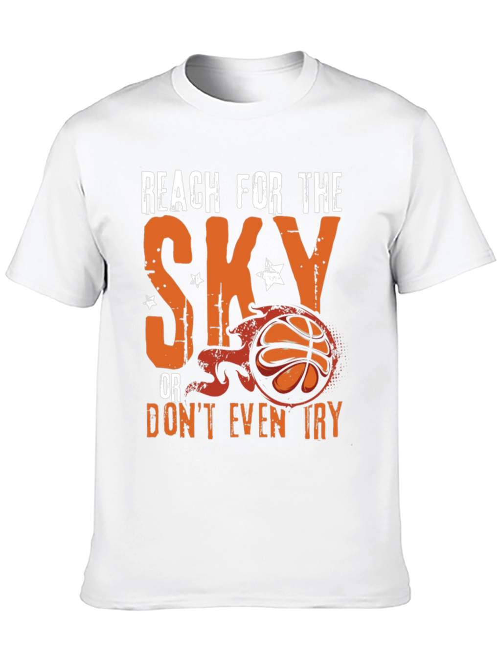 Reach For The Sky Basketball Graphic Tee