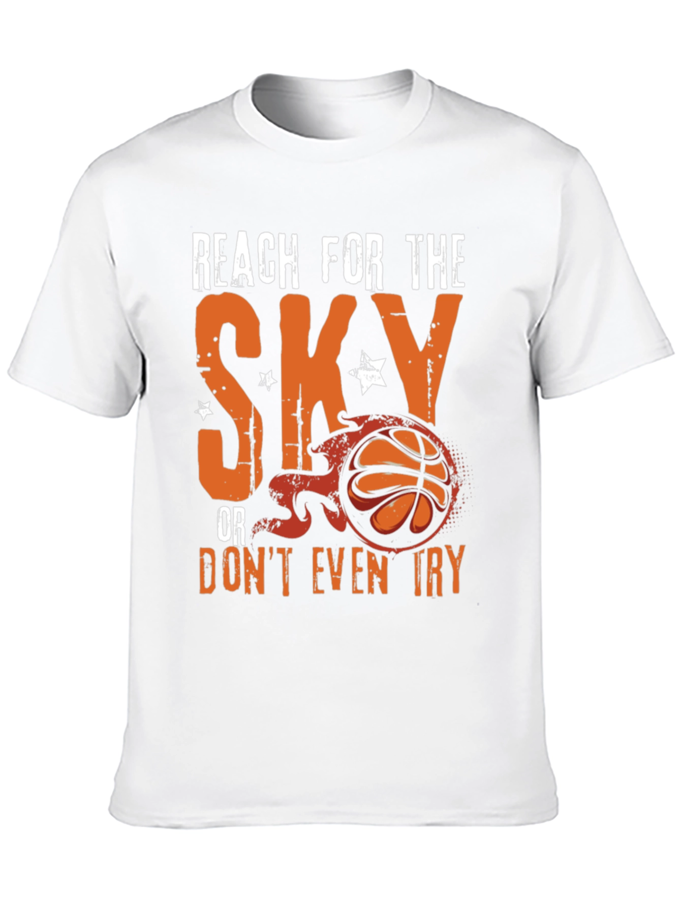 Reach For The Sky Basketball Graphic Tee
