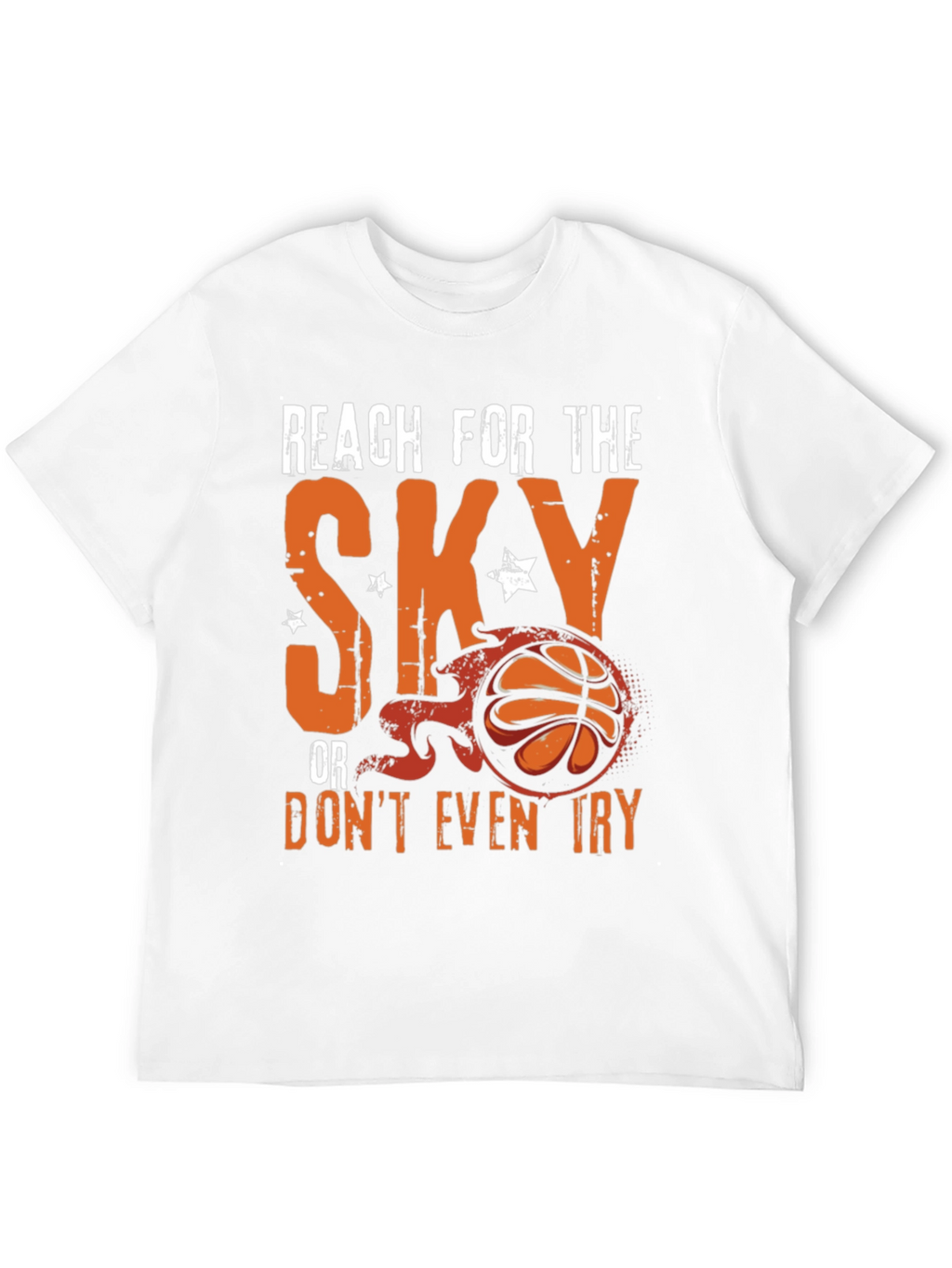 Reach For The Sky Basketball Graphic Tee