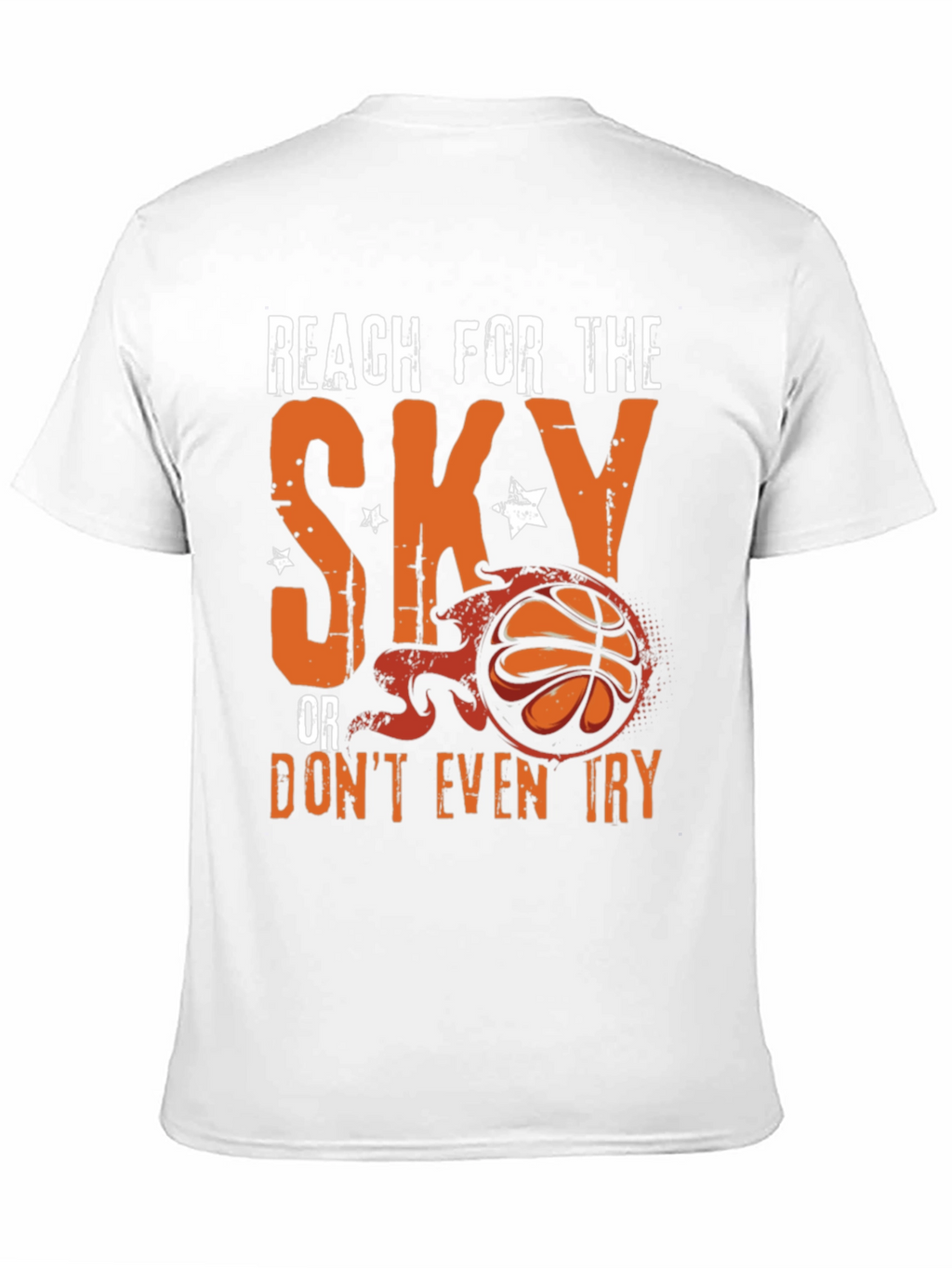 Reach For The Sky Basketball Graphic Tee