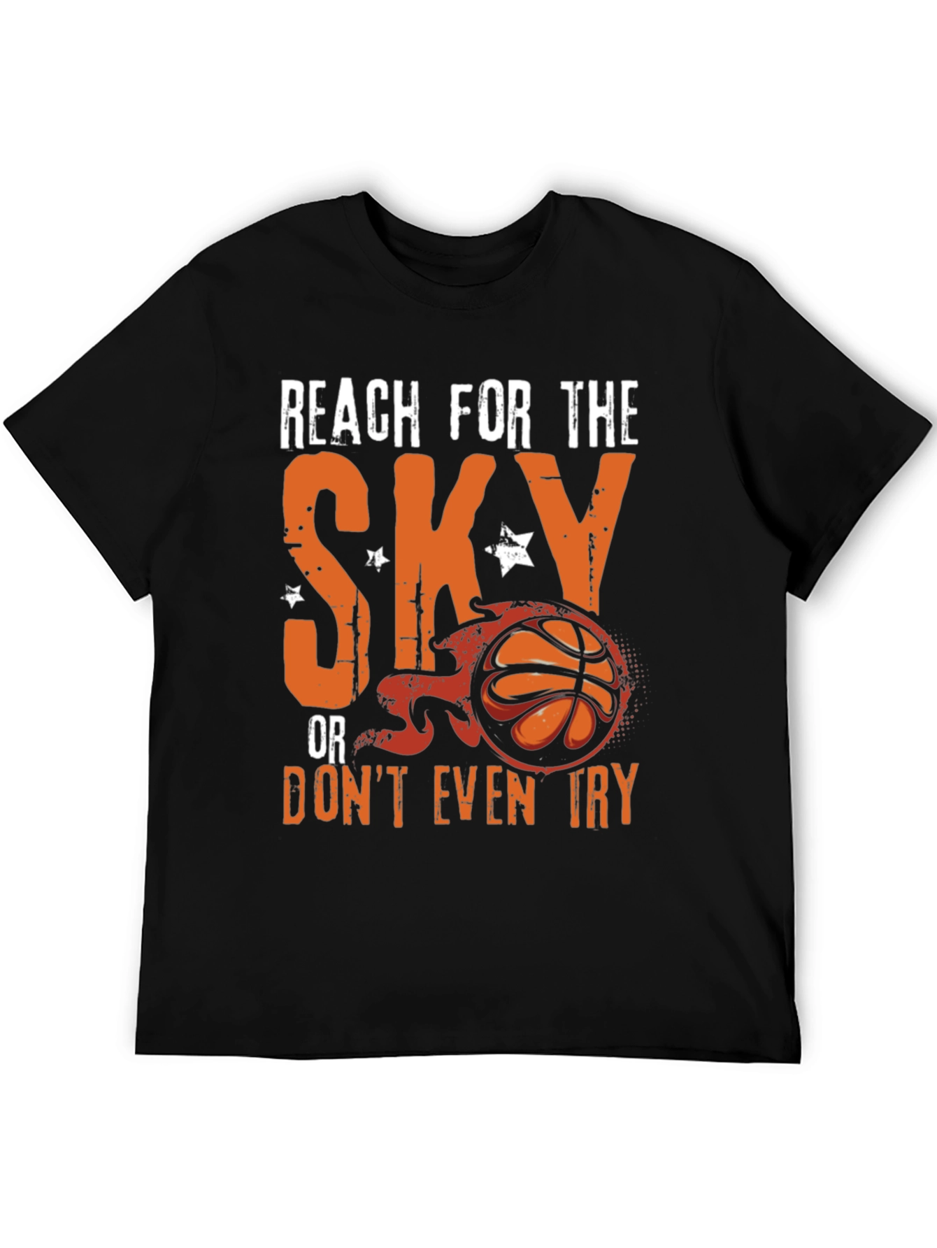 Reach For The Sky Basketball Graphic Tee