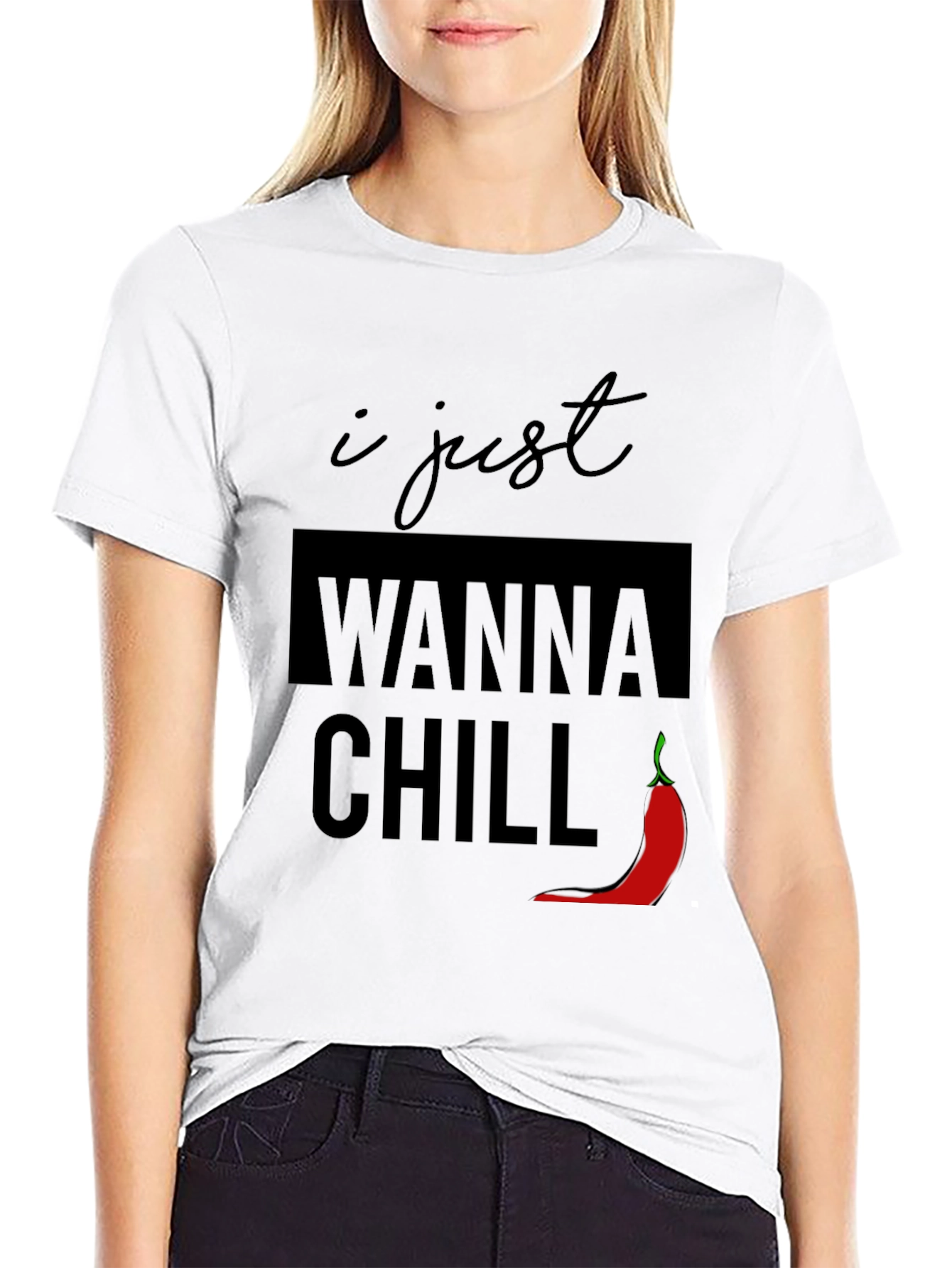 I Just Wanna Chill T-Shirt - Funny Graphic Tee