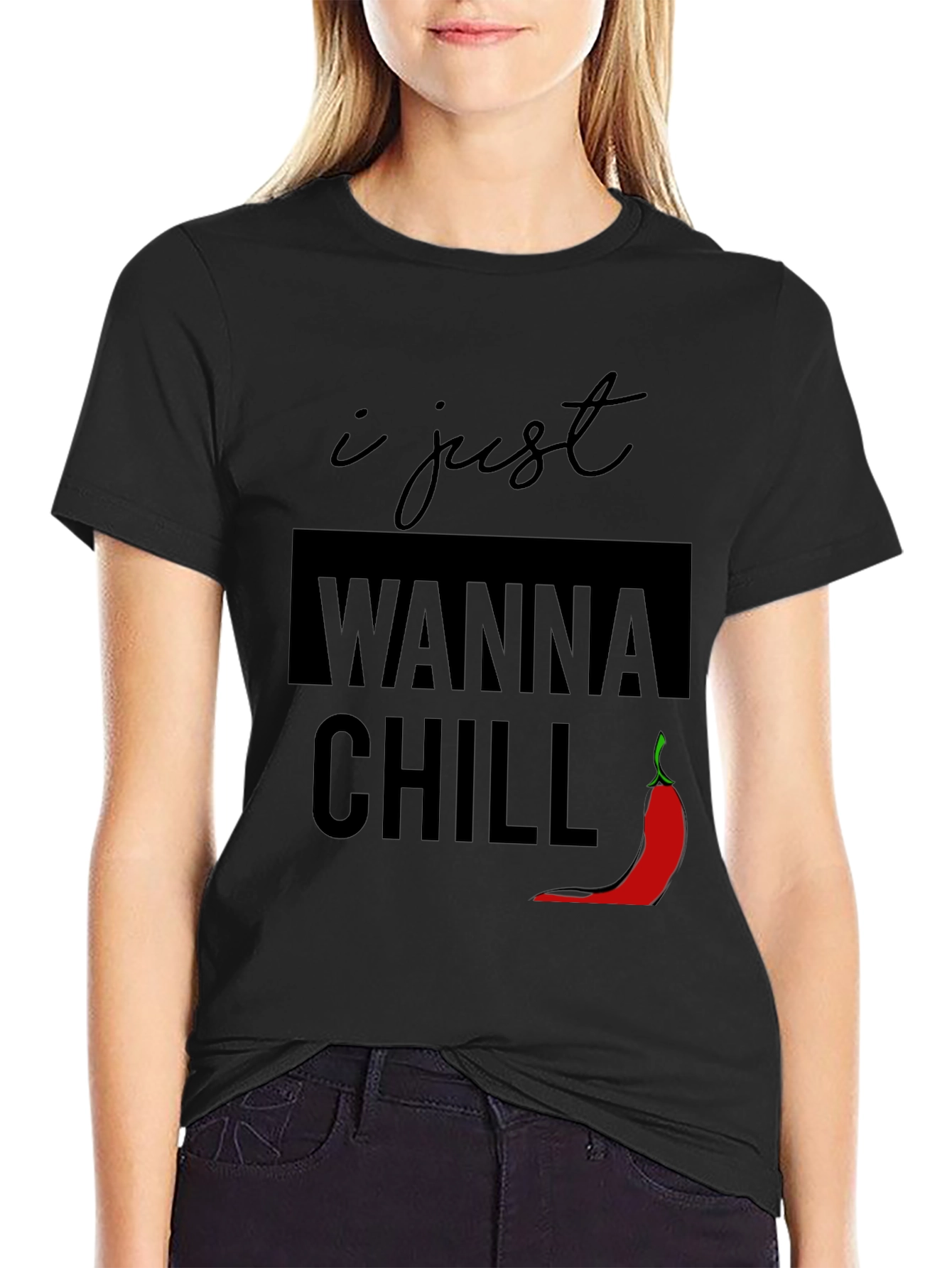 I Just Wanna Chill T-Shirt - Funny Graphic Tee
