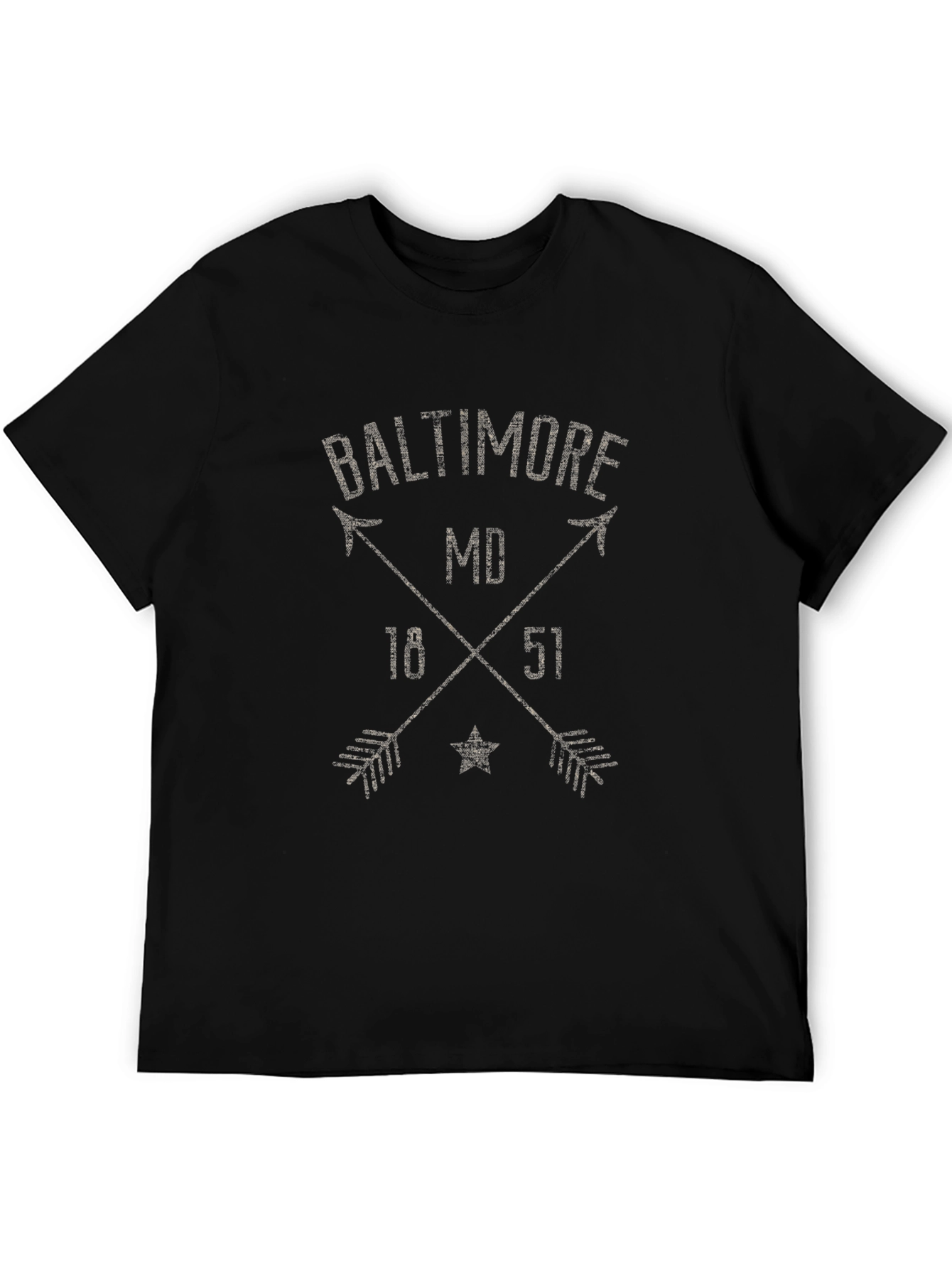 Baltimore MD Arrow T-Shirt - Vintage Style