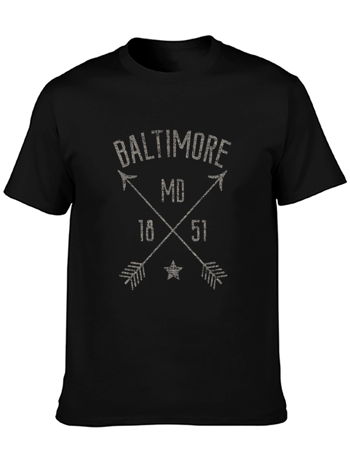 Baltimore MD Arrow T-Shirt - Vintage Style