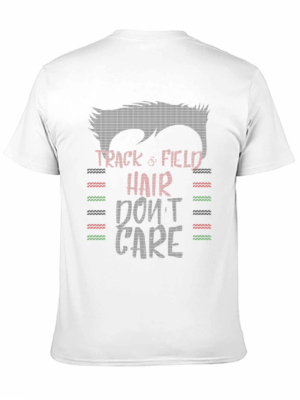 Track & Field Hair Dont Care Graphic Tee