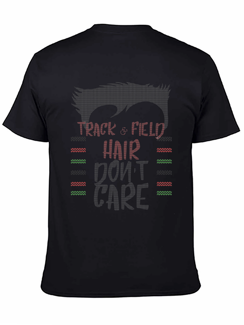 Track & Field Hair Dont Care Graphic Tee