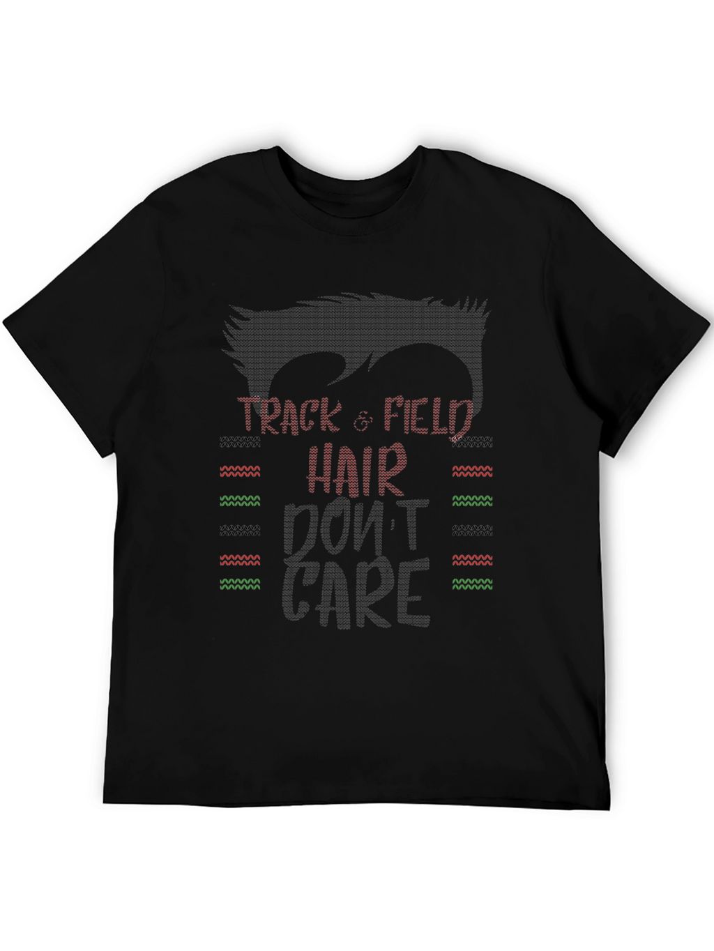 Track & Field Hair Dont Care Graphic Tee