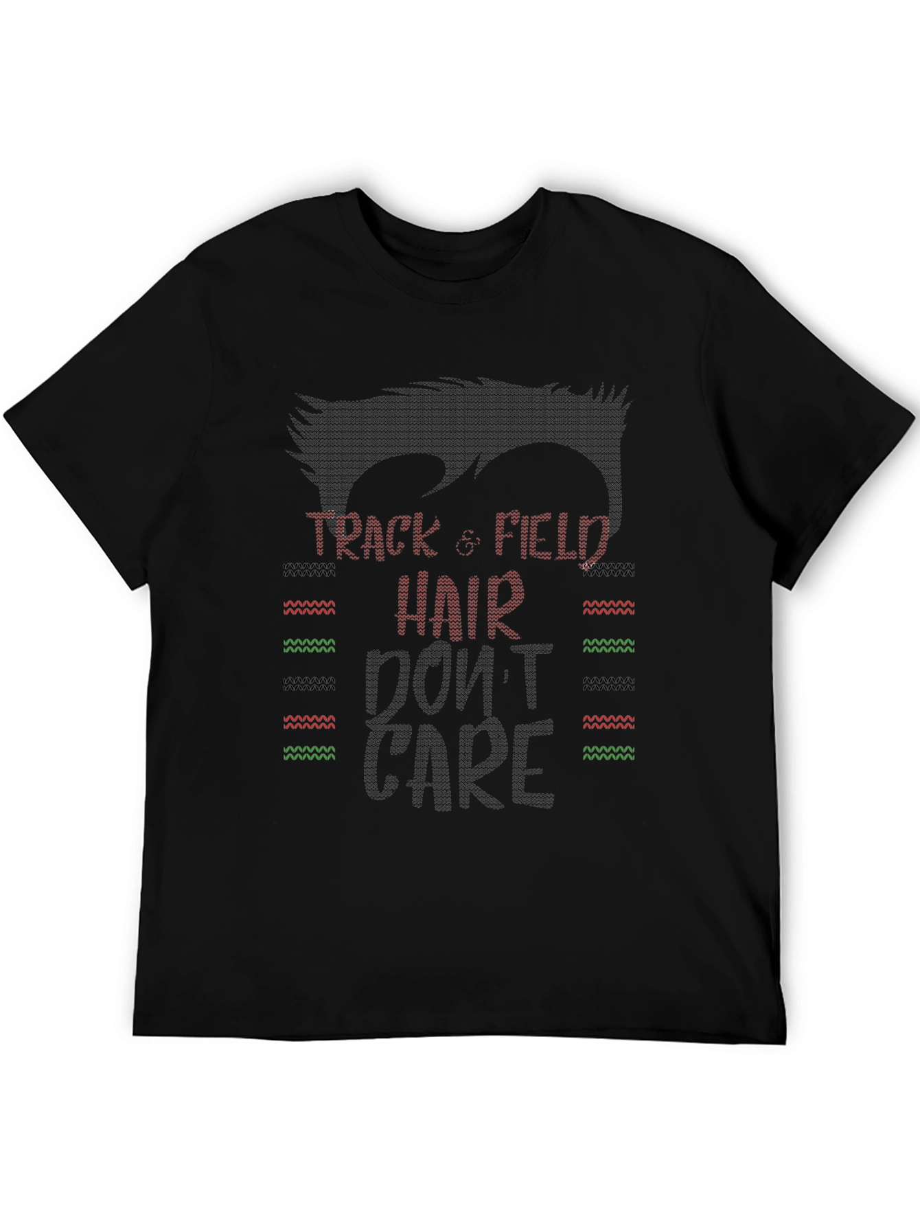 Track & Field Hair Dont Care Graphic Tee